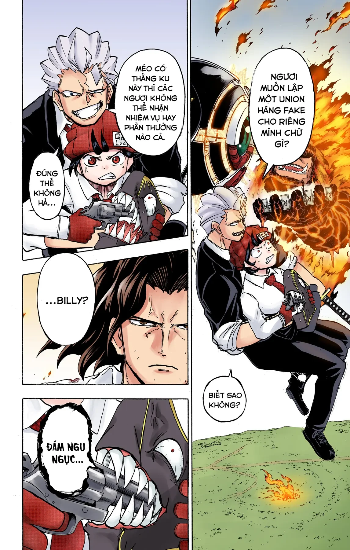 Undead Unluck Có Màu Chapter  35 - 3