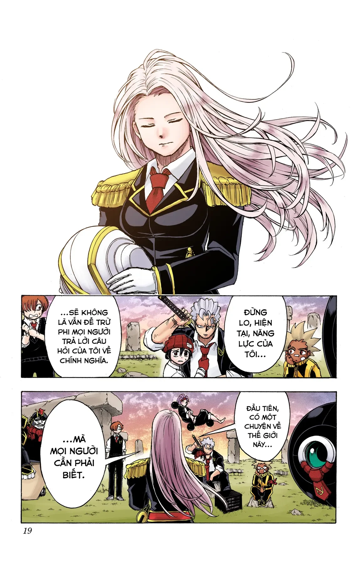 Undead Unluck Có Màu Chapter  35 - 13