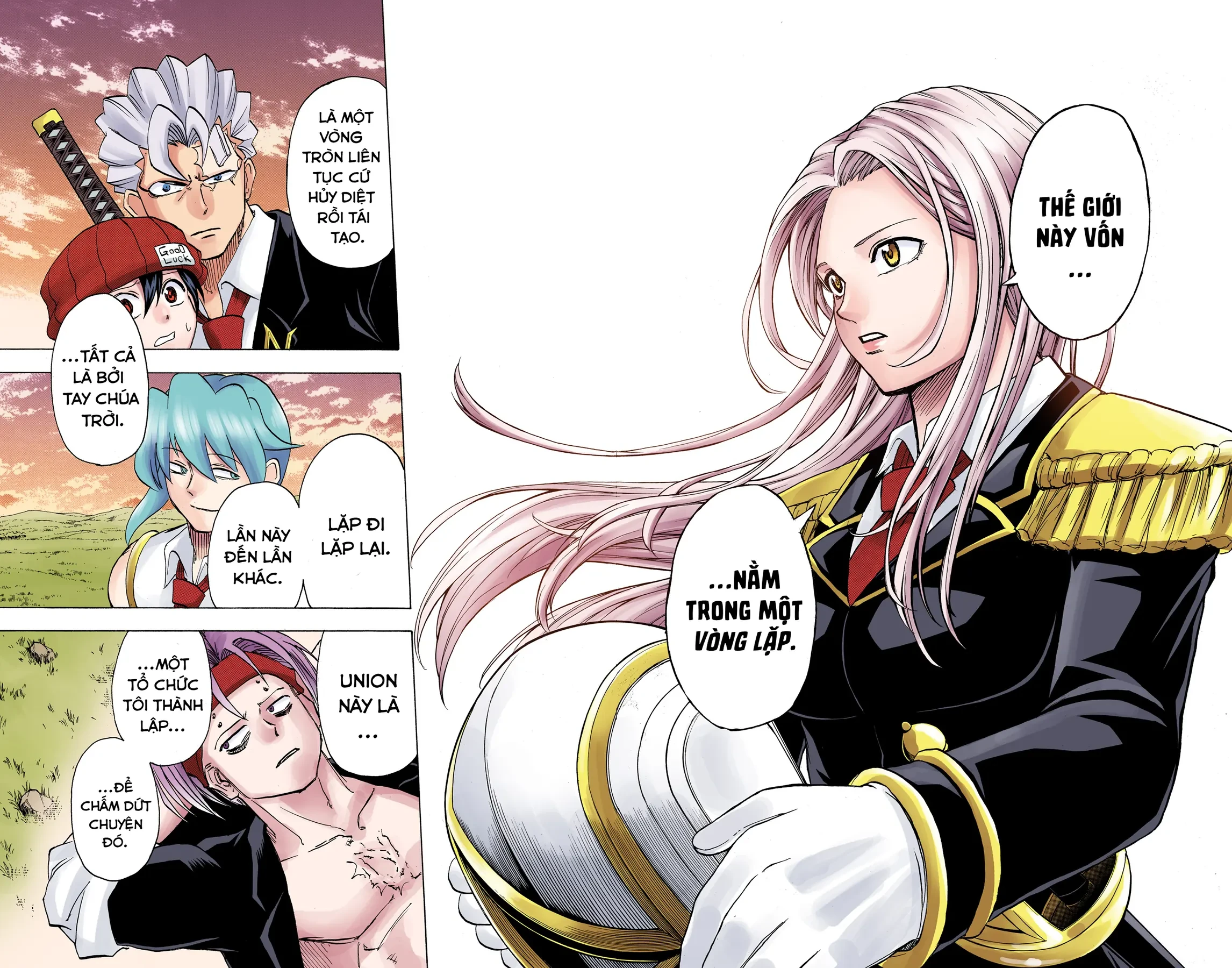 Undead Unluck Có Màu Chapter  35 - 14