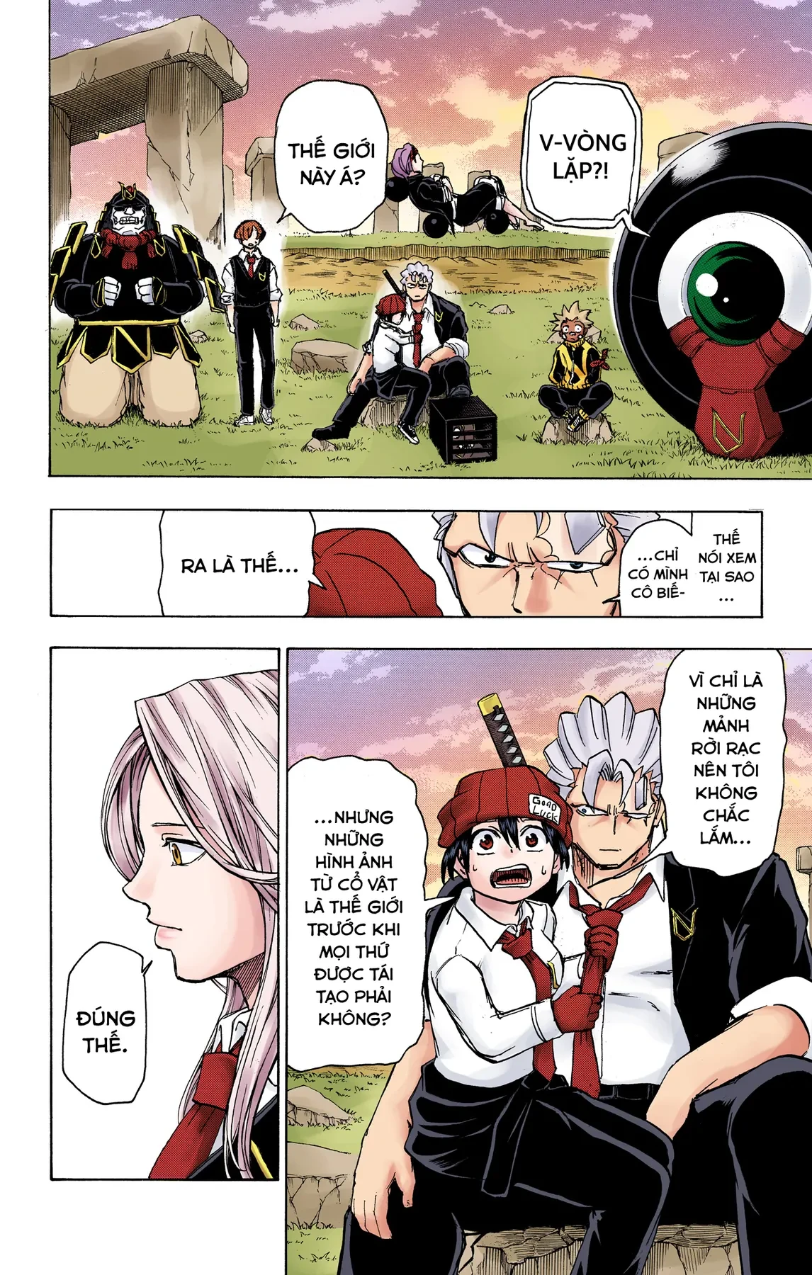 Undead Unluck Có Màu Chapter  35 - 15