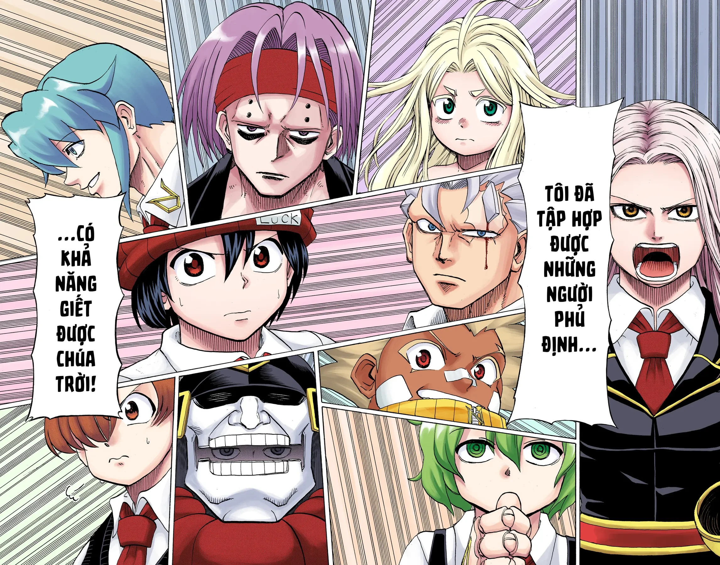Undead Unluck Có Màu Chapter  35 - 17