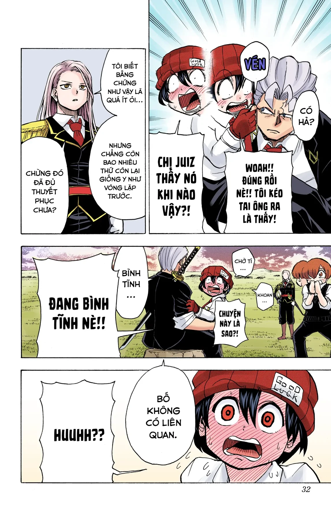 Undead Unluck Có Màu Chapter  36 - 7