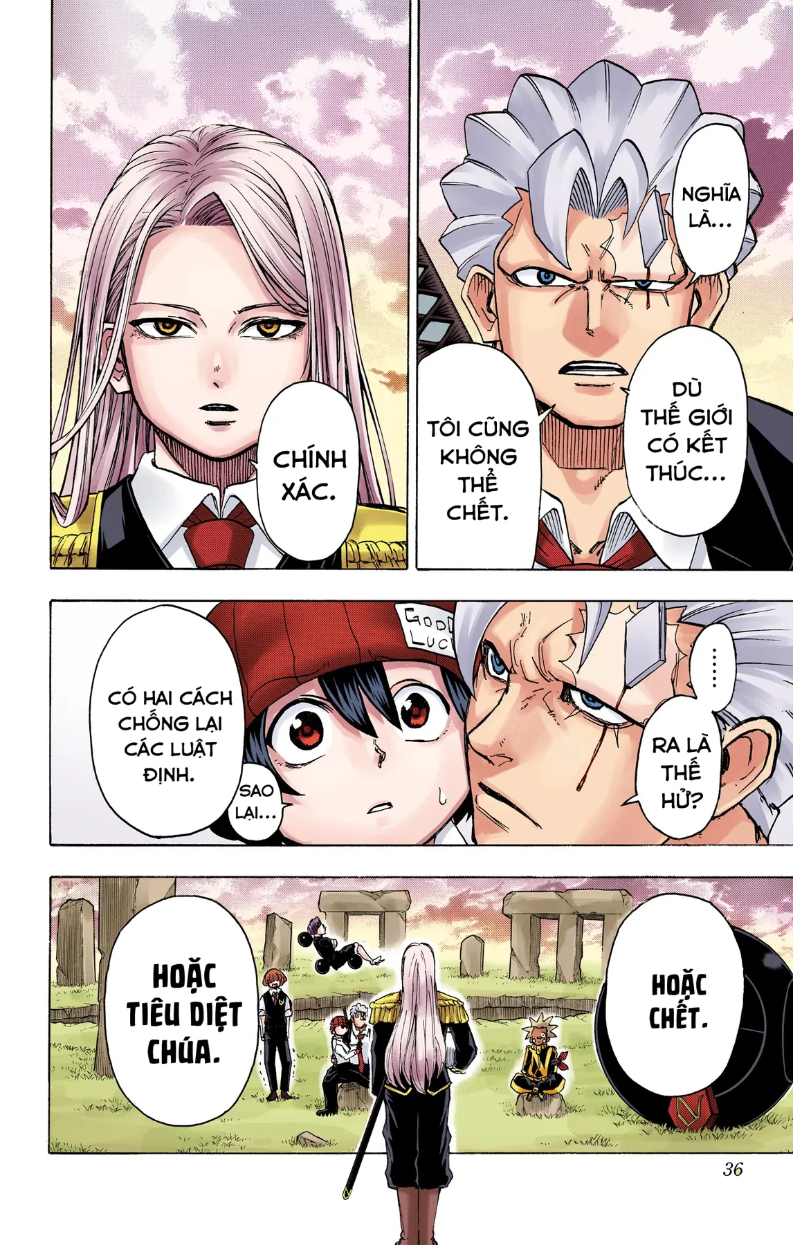 Undead Unluck Có Màu Chapter  36 - 11
