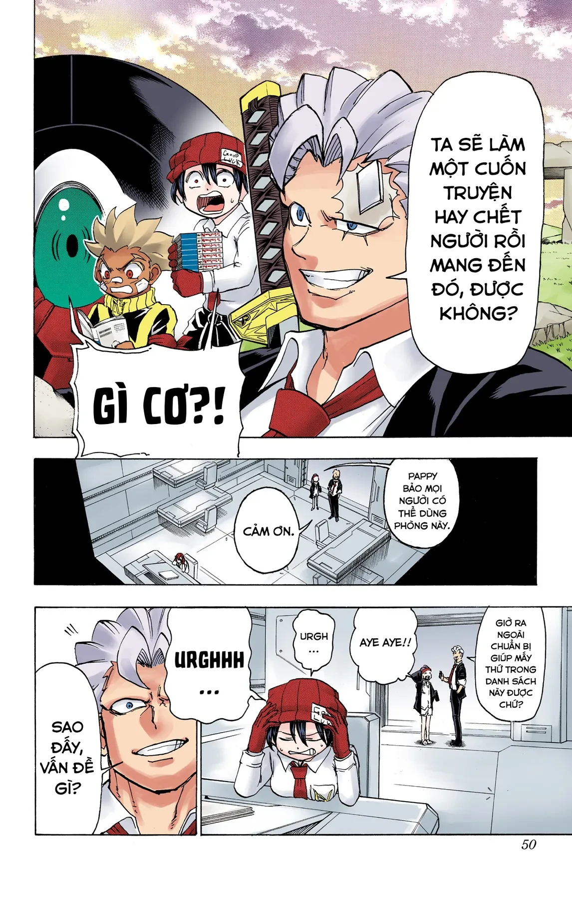 Undead Unluck Có Màu Chapter  37 - 5