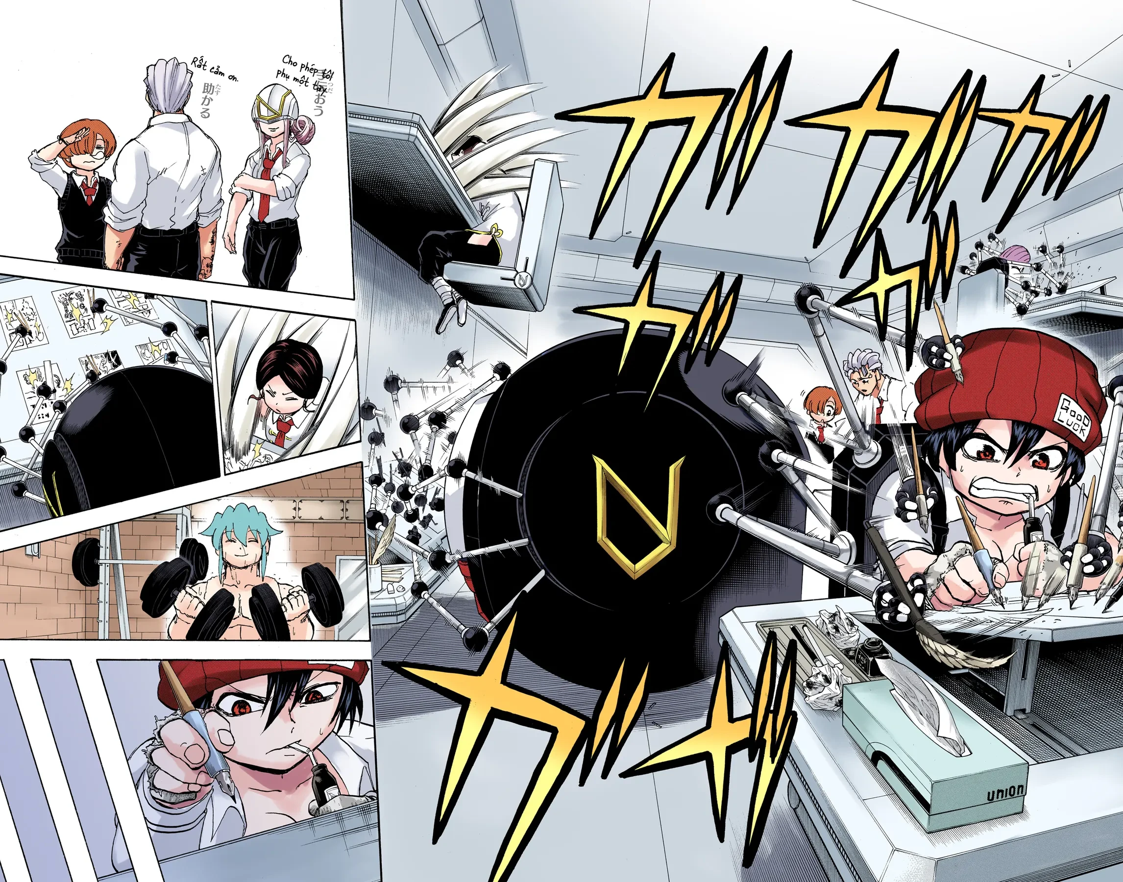 Undead Unluck Có Màu Chapter  37 - 13
