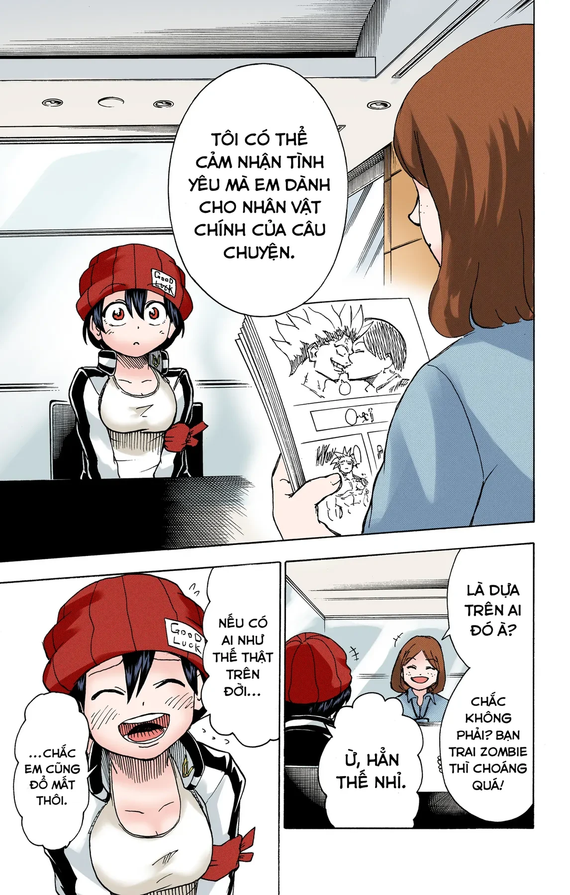 Undead Unluck Có Màu Chapter  37 - 17