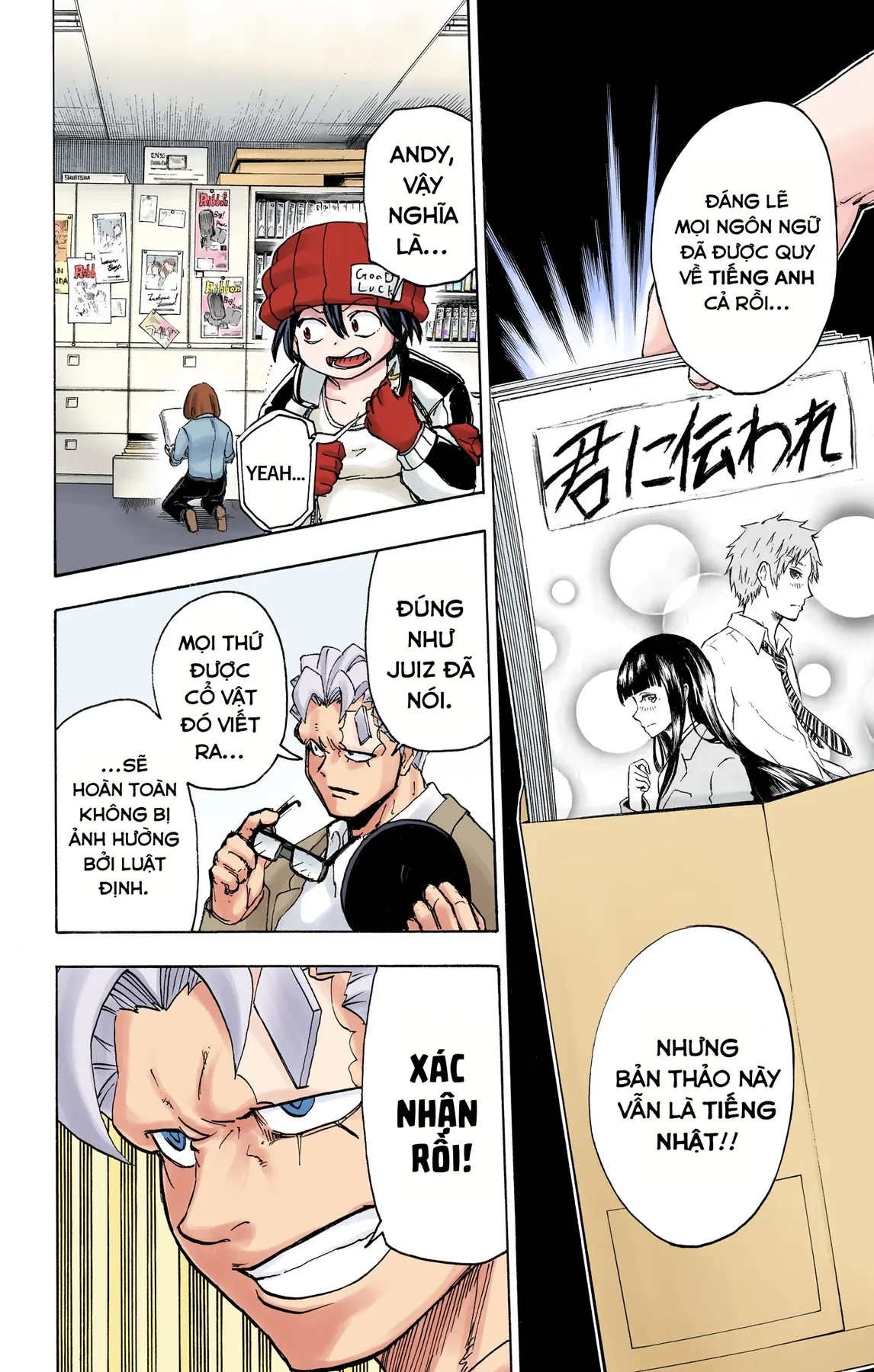Undead Unluck Có Màu Chapter  38 - 3