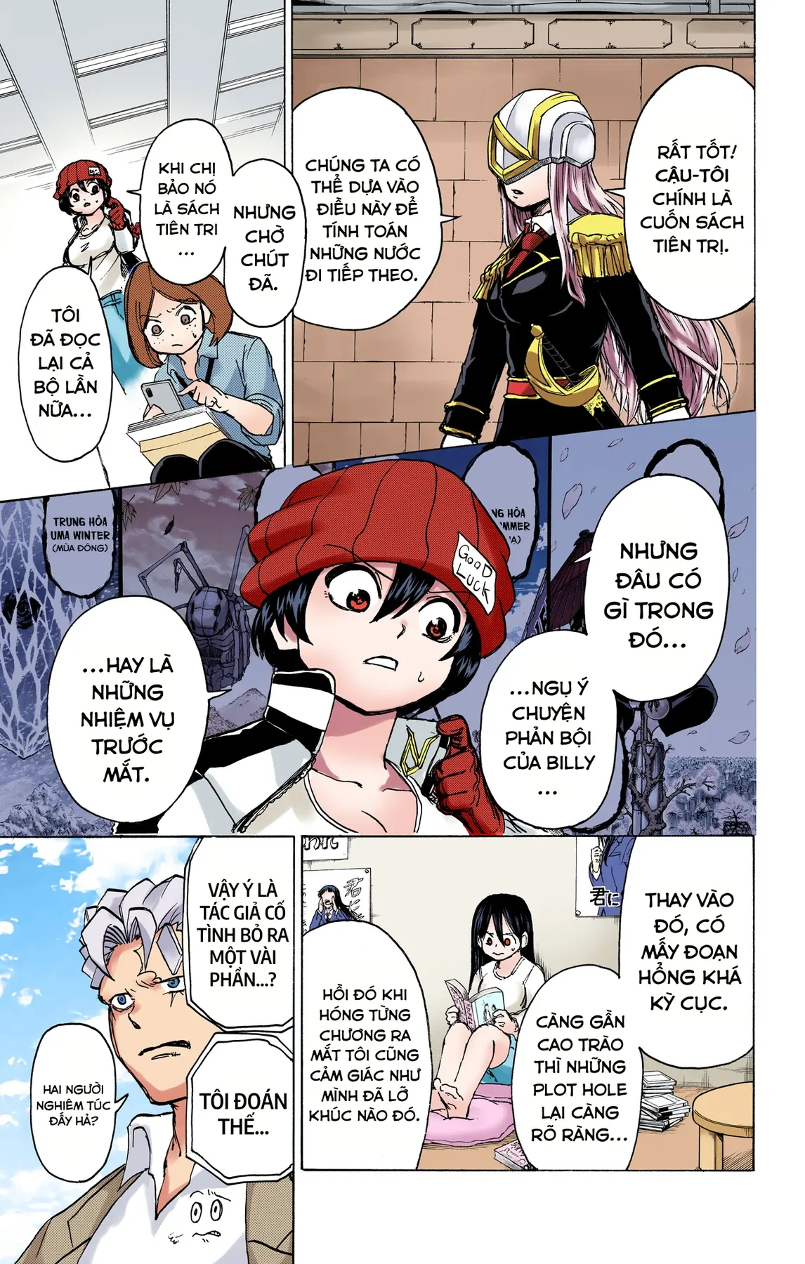 Undead Unluck Có Màu Chapter  38 - 4