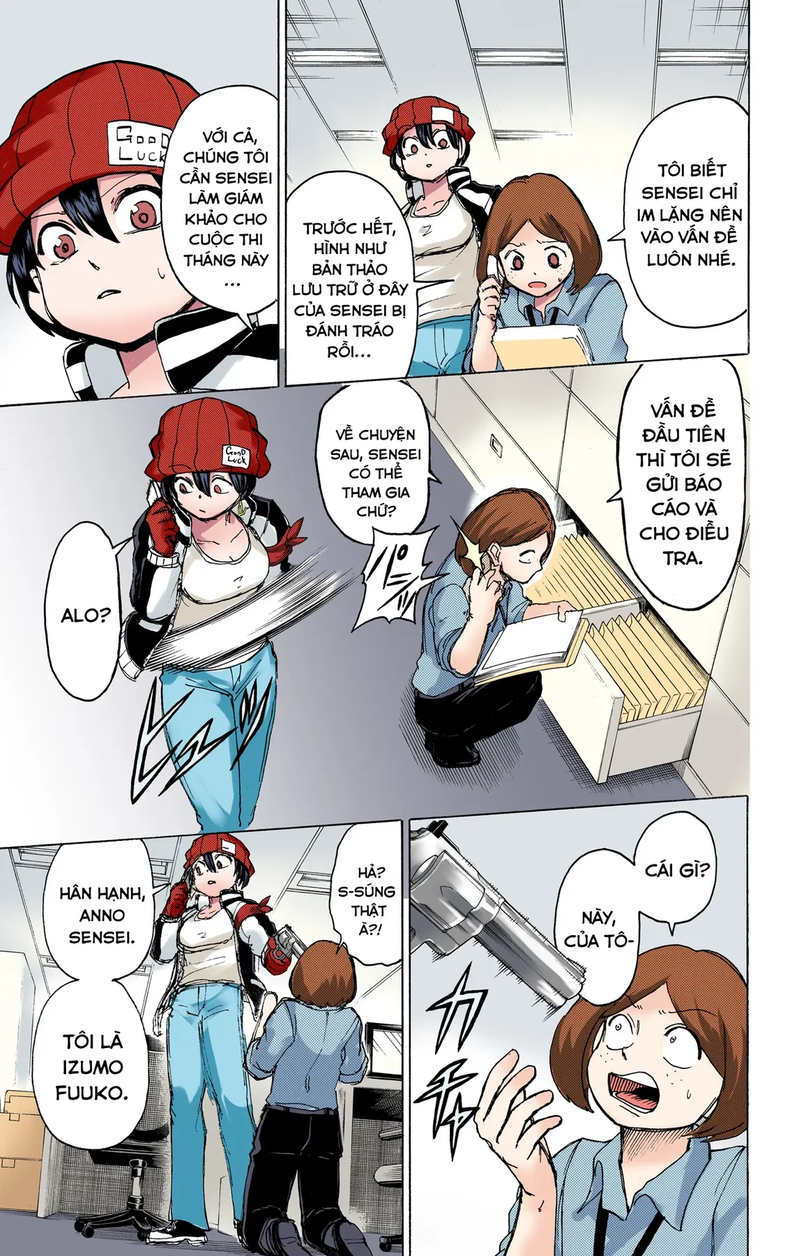 Undead Unluck Có Màu Chapter  38 - 8
