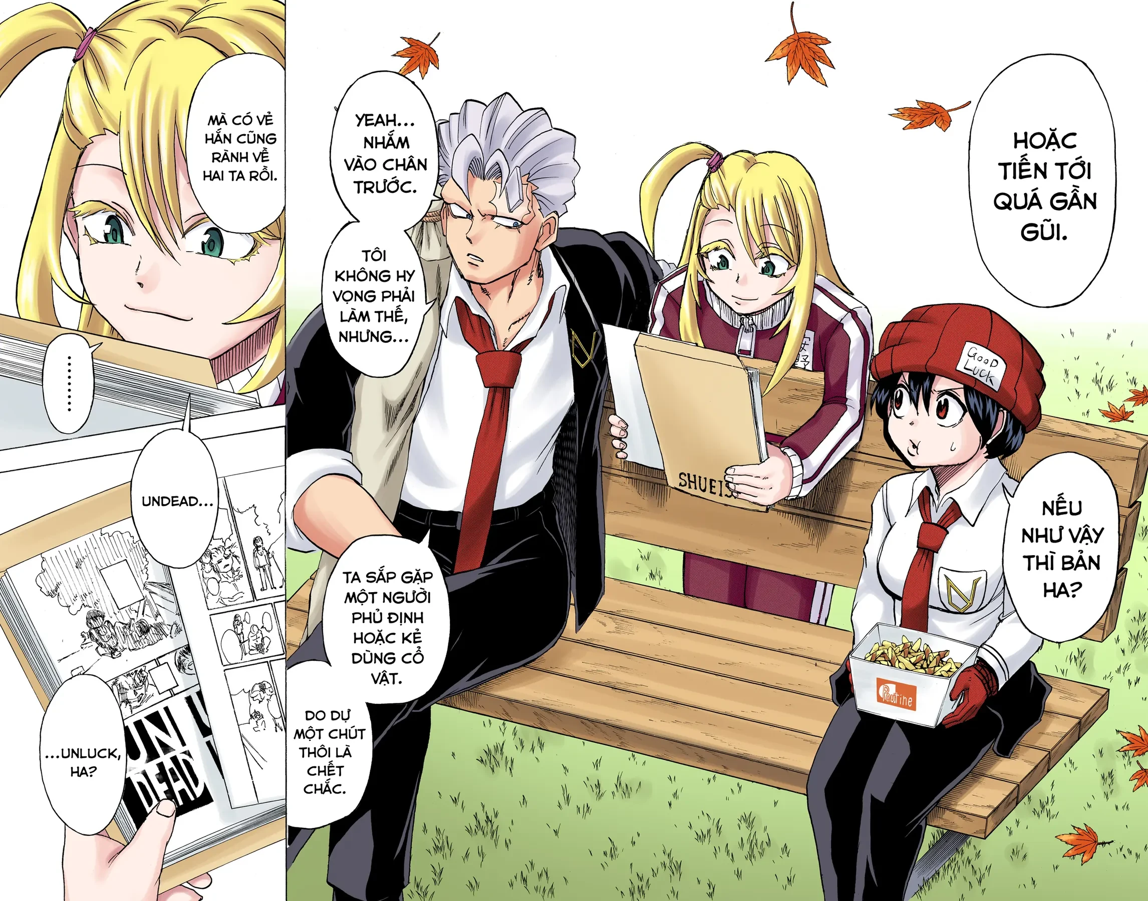 Undead Unluck Có Màu Chapter  38 - 14