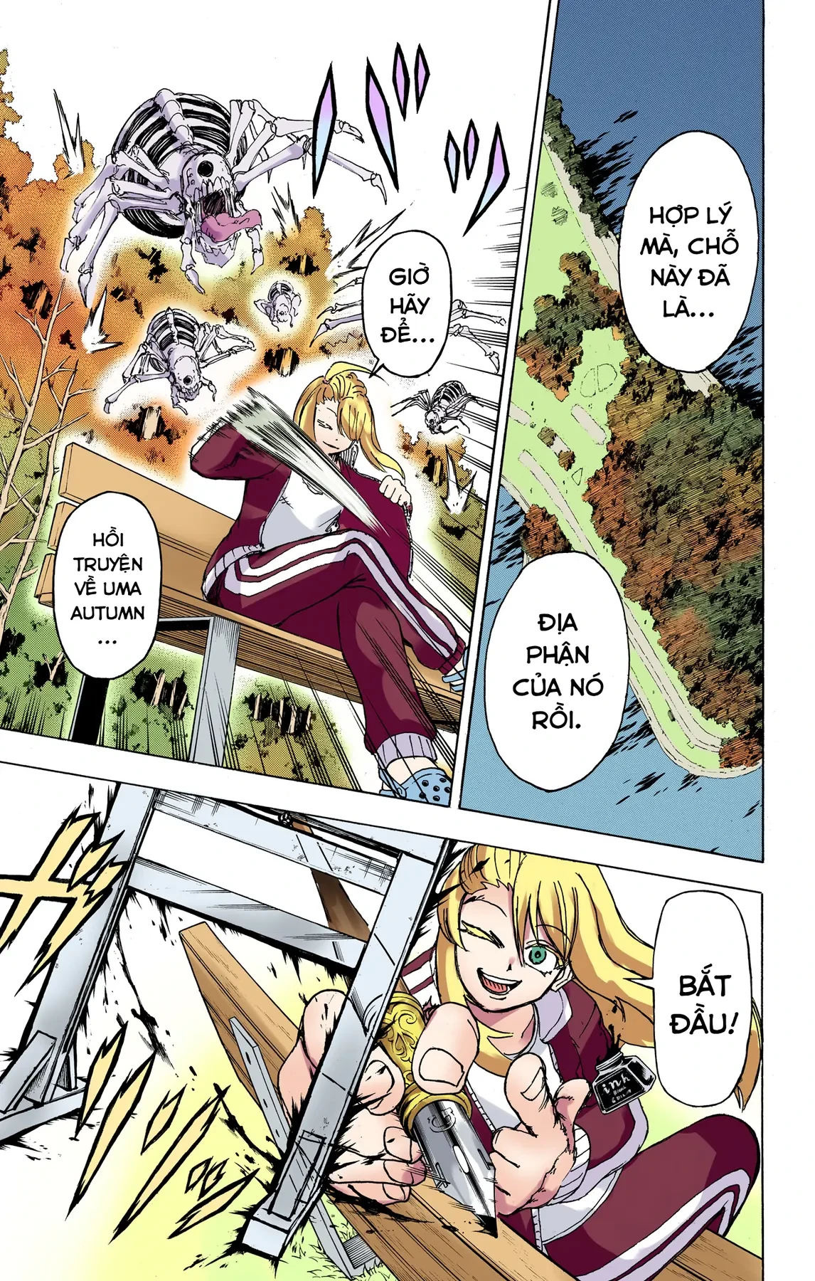 Undead Unluck Có Màu Chapter  38 - 18