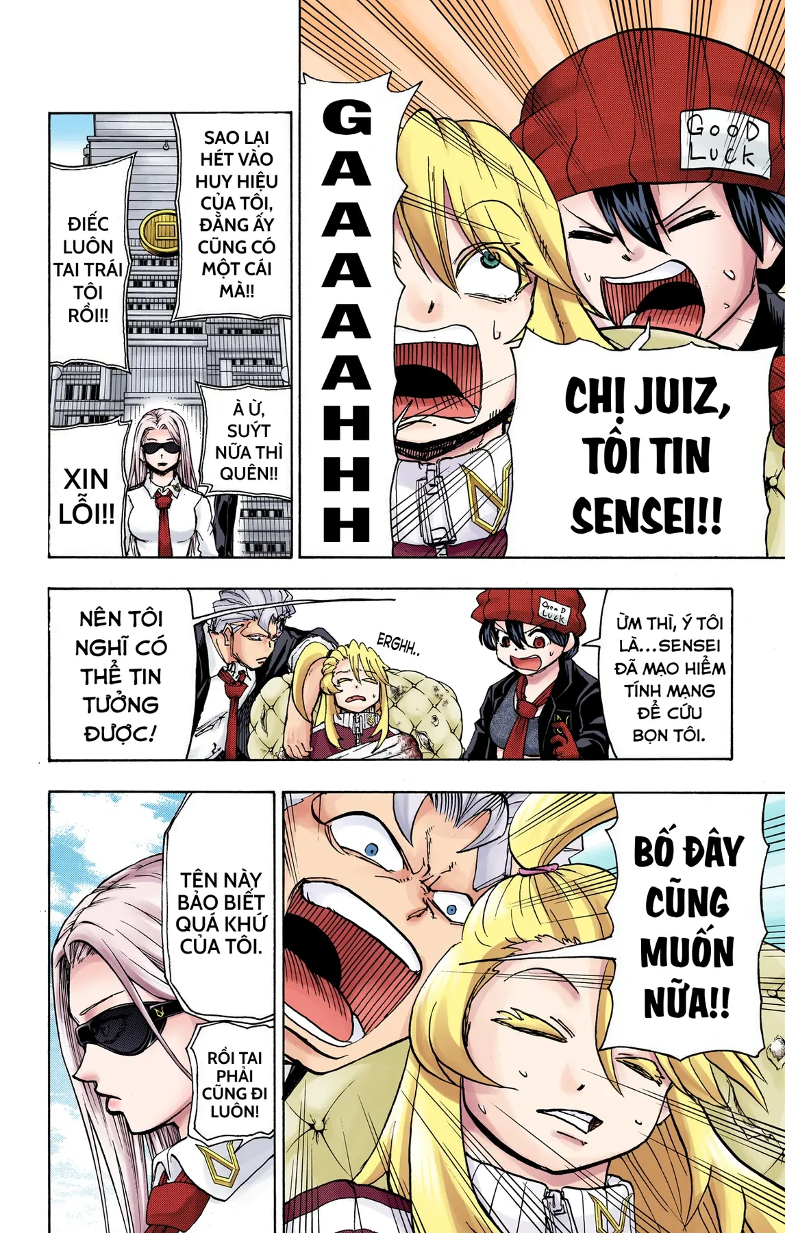 Undead Unluck Có Màu Chapter  40 - 7