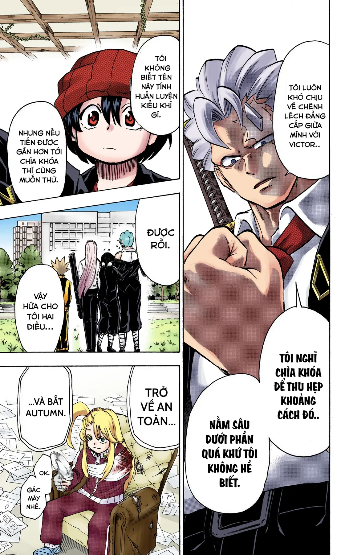 Undead Unluck Có Màu Chapter  40 - 8