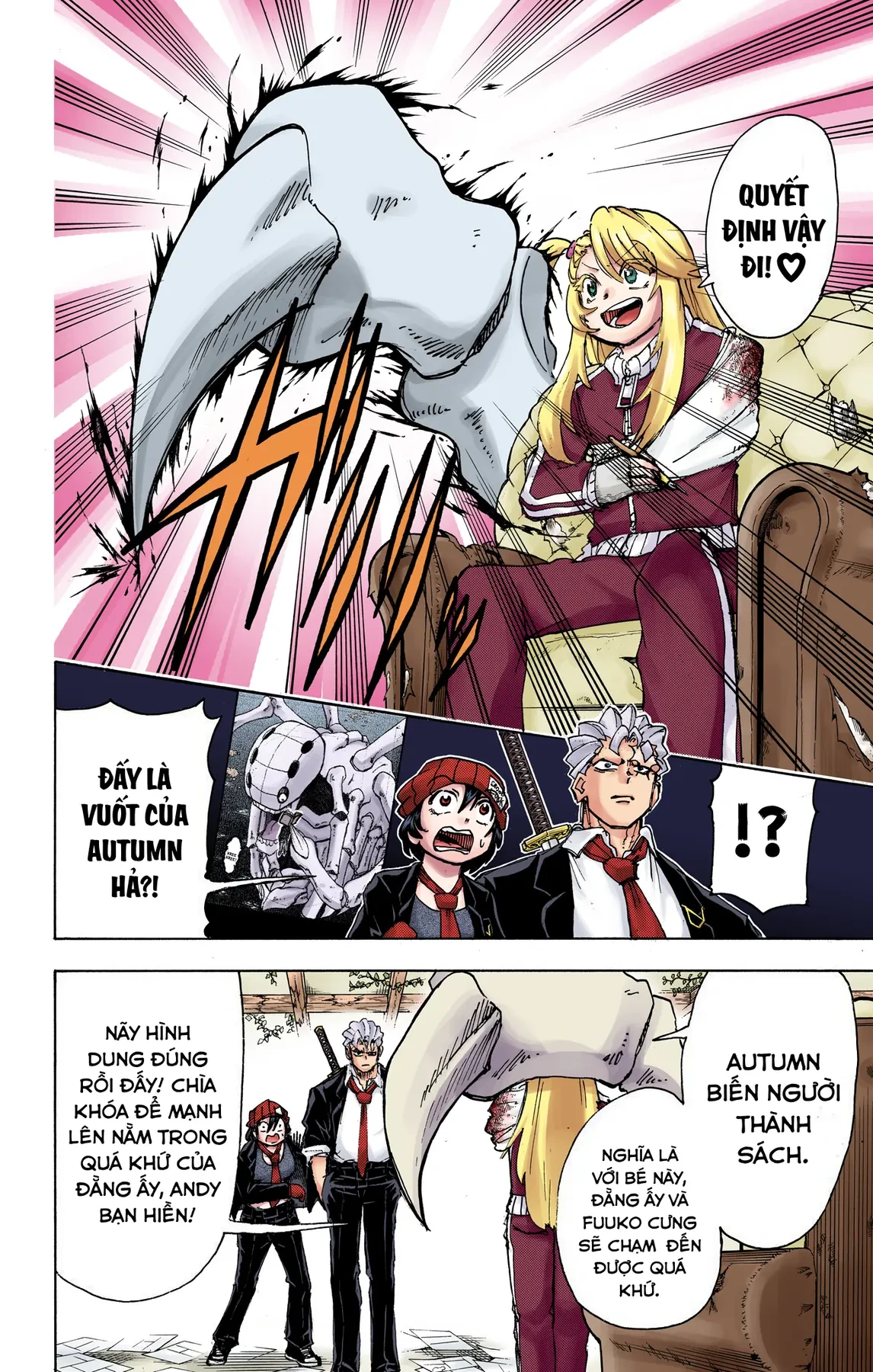 Undead Unluck Có Màu Chapter  40 - 9