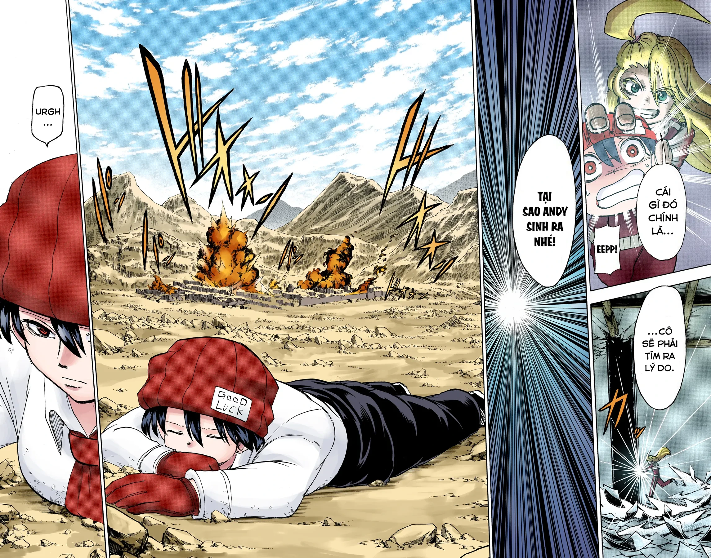 Undead Unluck Có Màu Chapter  40 - 14