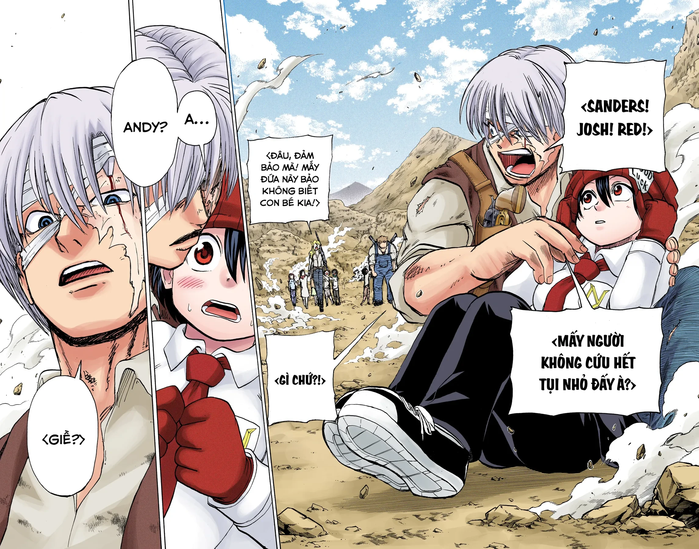 Undead Unluck Có Màu Chapter  40 - 17