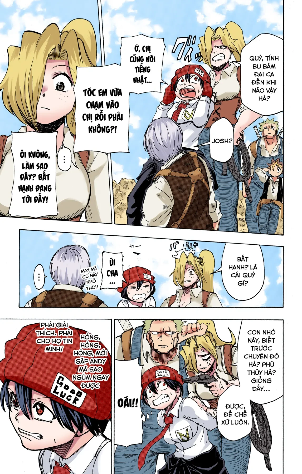 Undead Unluck Có Màu Chapter  41 - 4