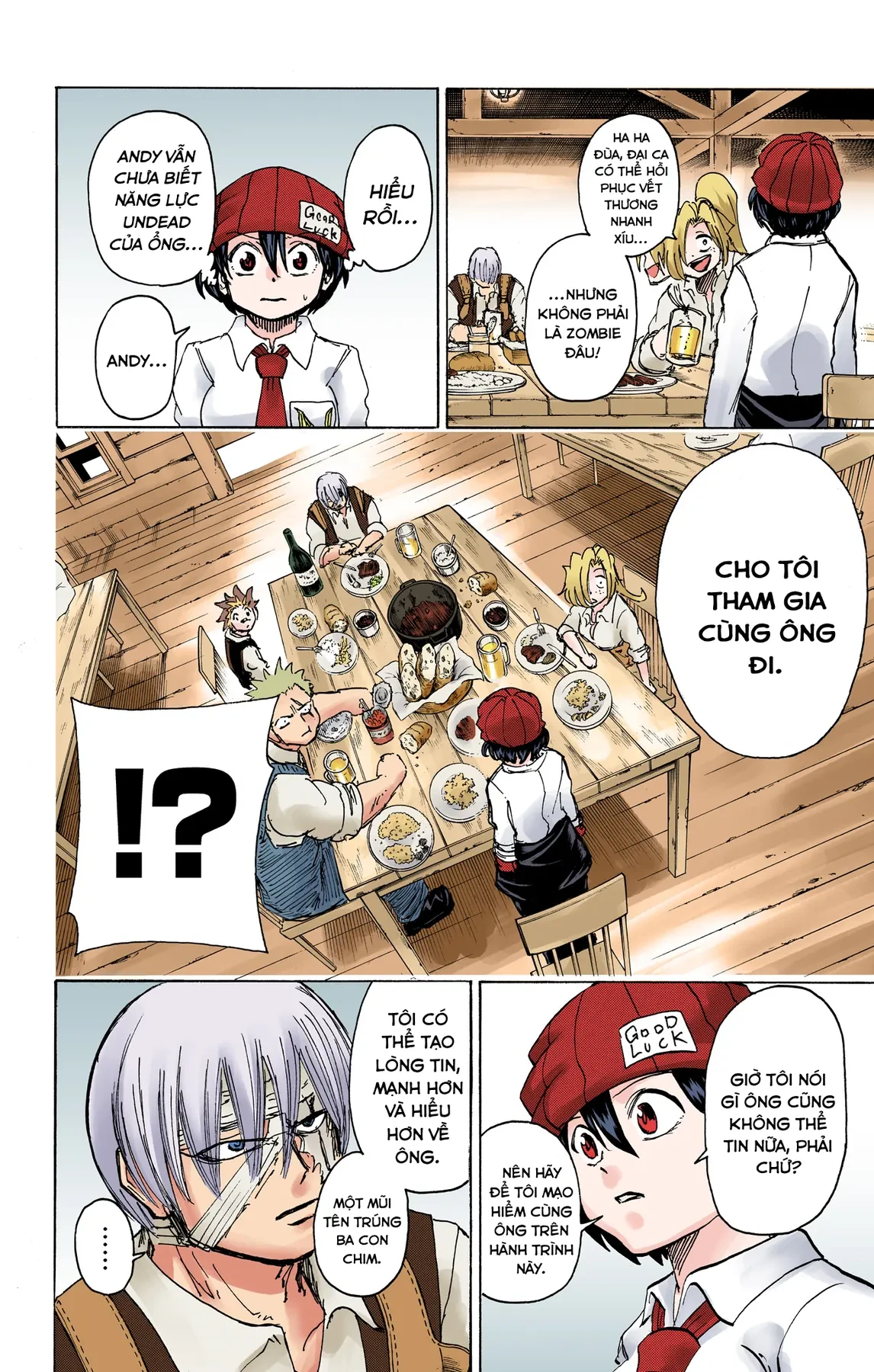 Undead Unluck Có Màu Chapter  41 - 10