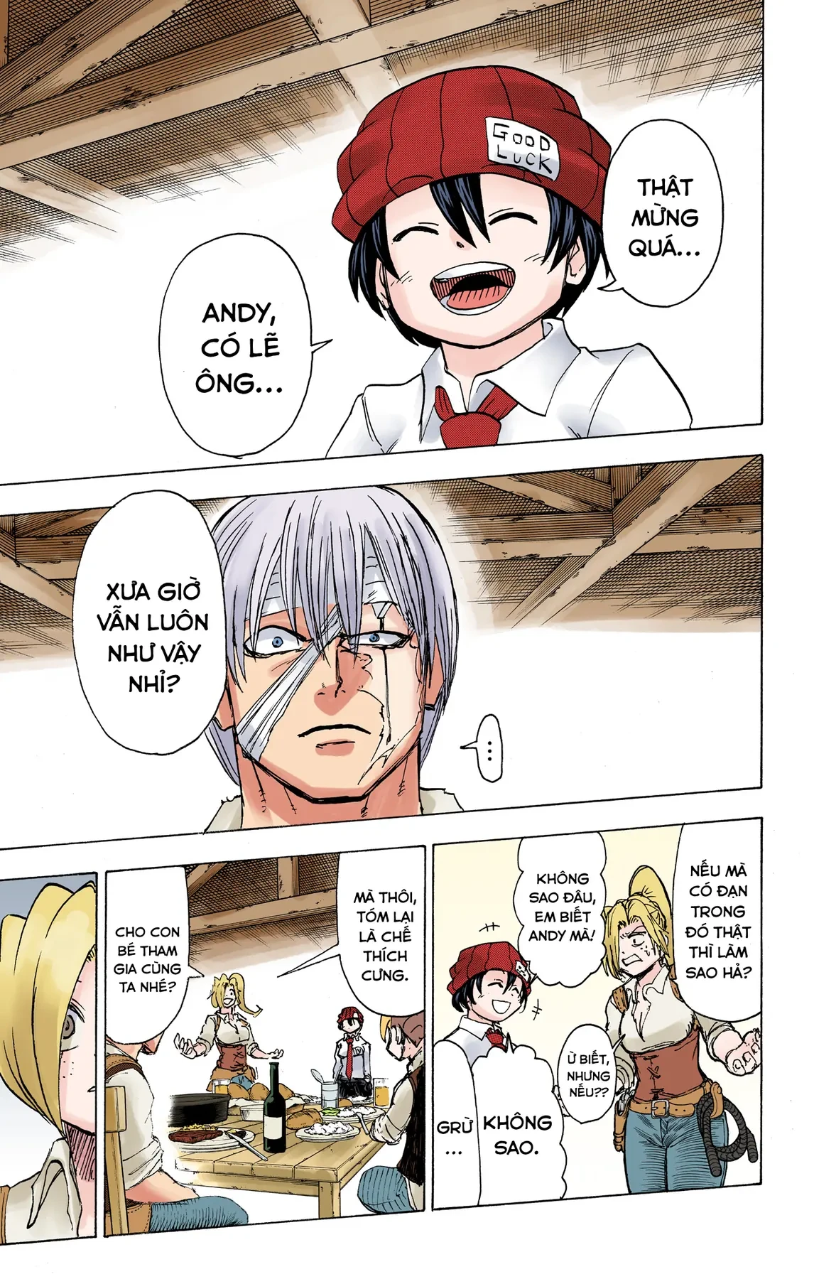Undead Unluck Có Màu Chapter  41 - 13
