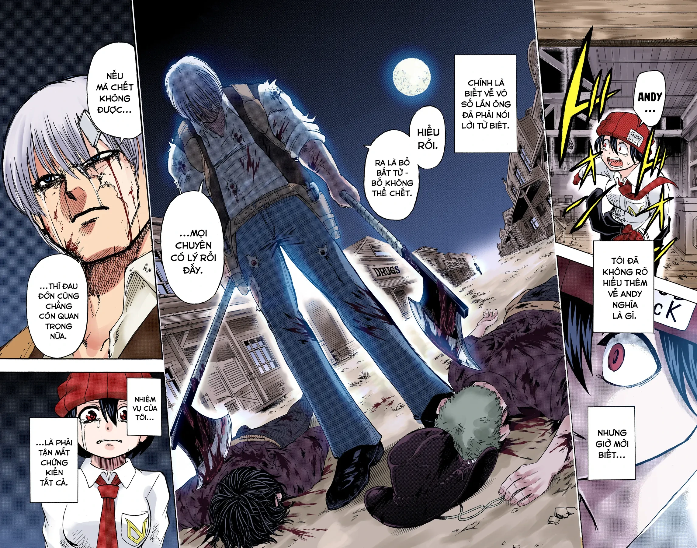 Undead Unluck Có Màu Chapter  41 - 16