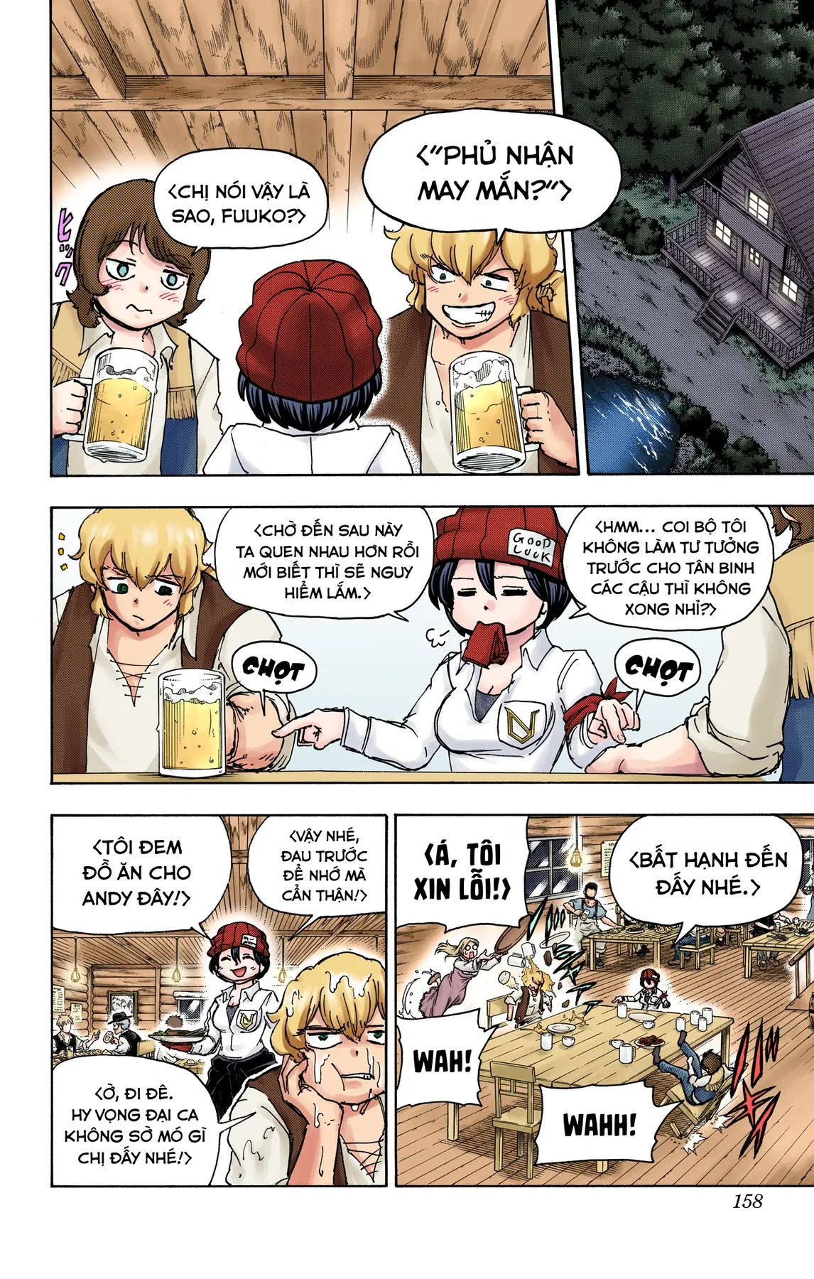 Undead Unluck Có Màu Chapter  42 - 8