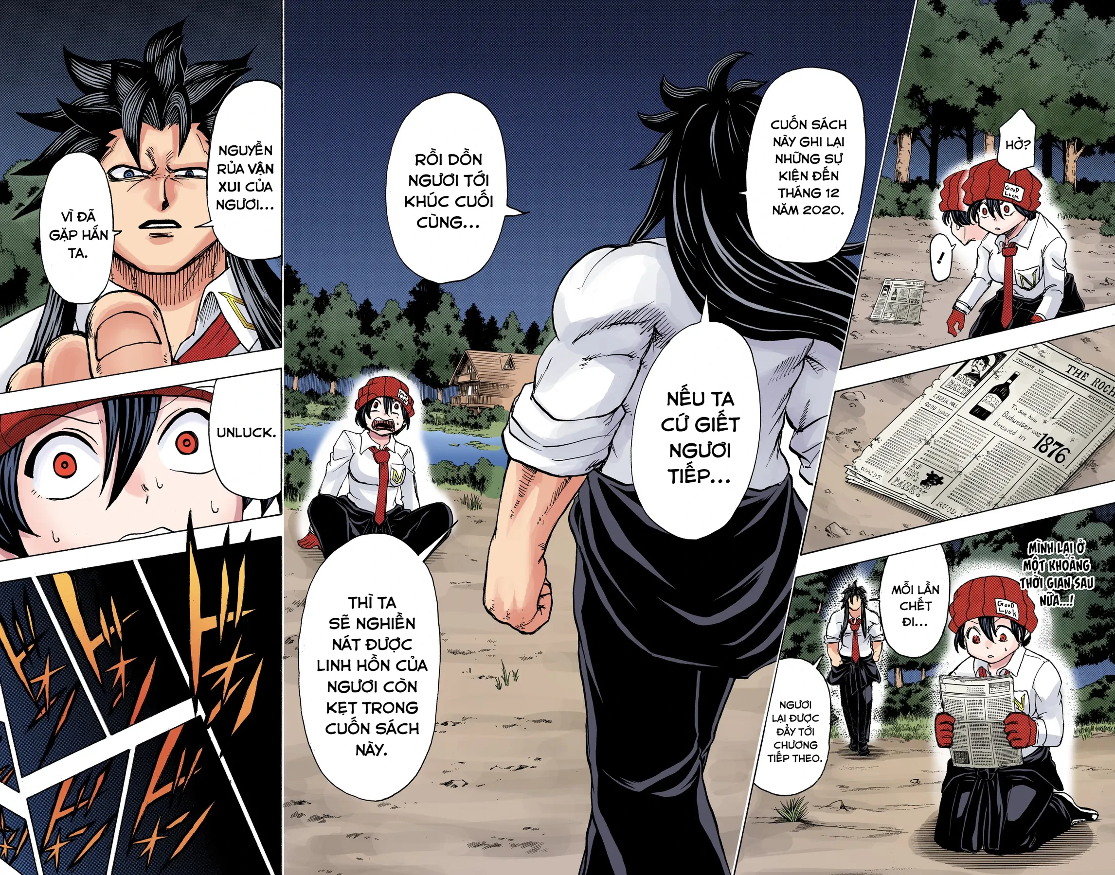 Undead Unluck Có Màu Chapter  43 - 8