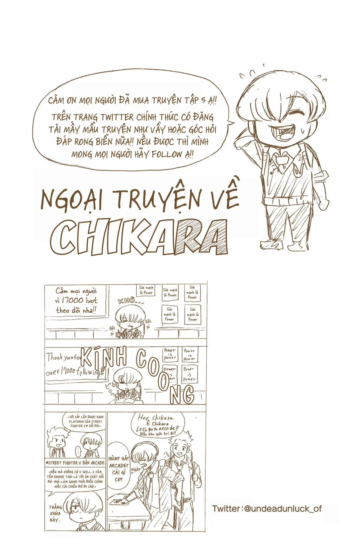 Undead Unluck Có Màu Chapter  43.5 - 3