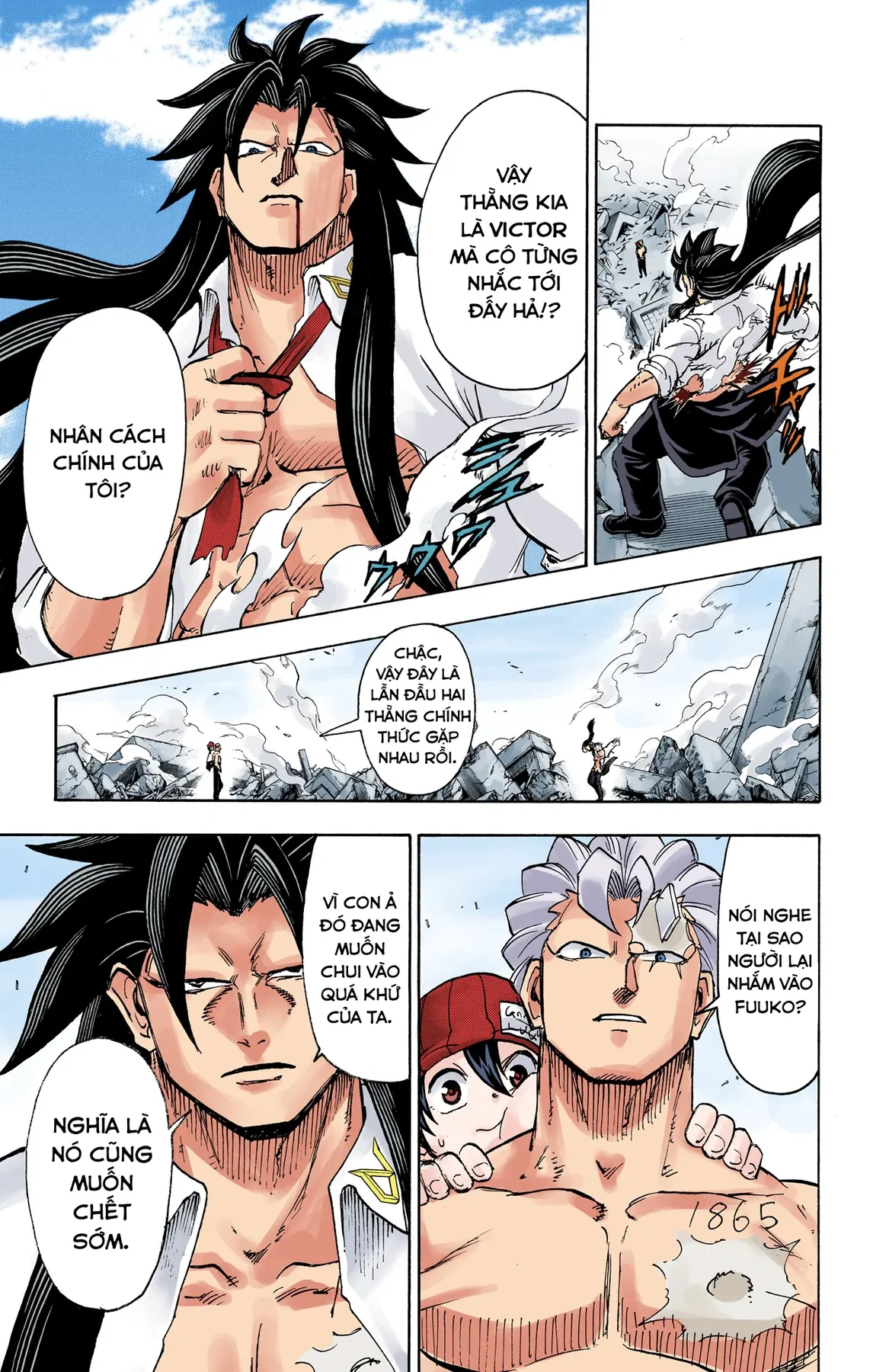 Undead Unluck Có Màu Chapter  44 - 4