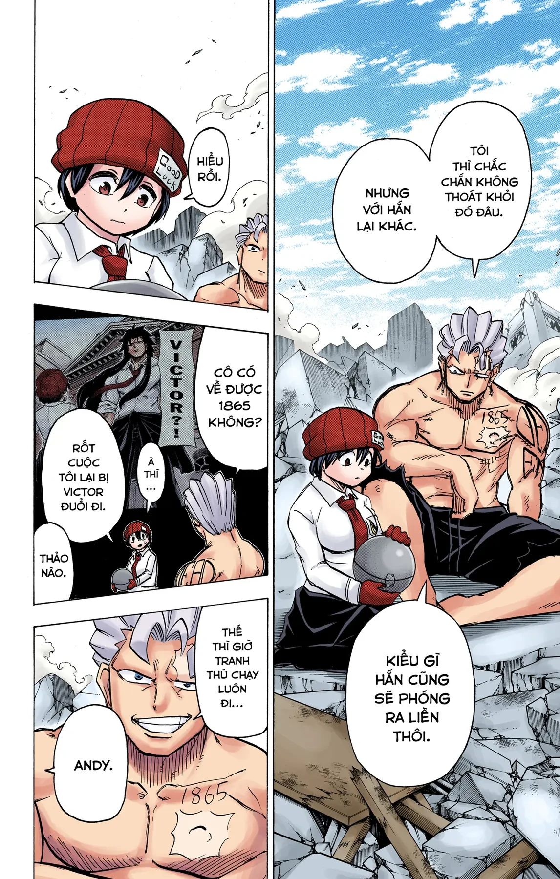 Undead Unluck Có Màu Chapter  46 - 3