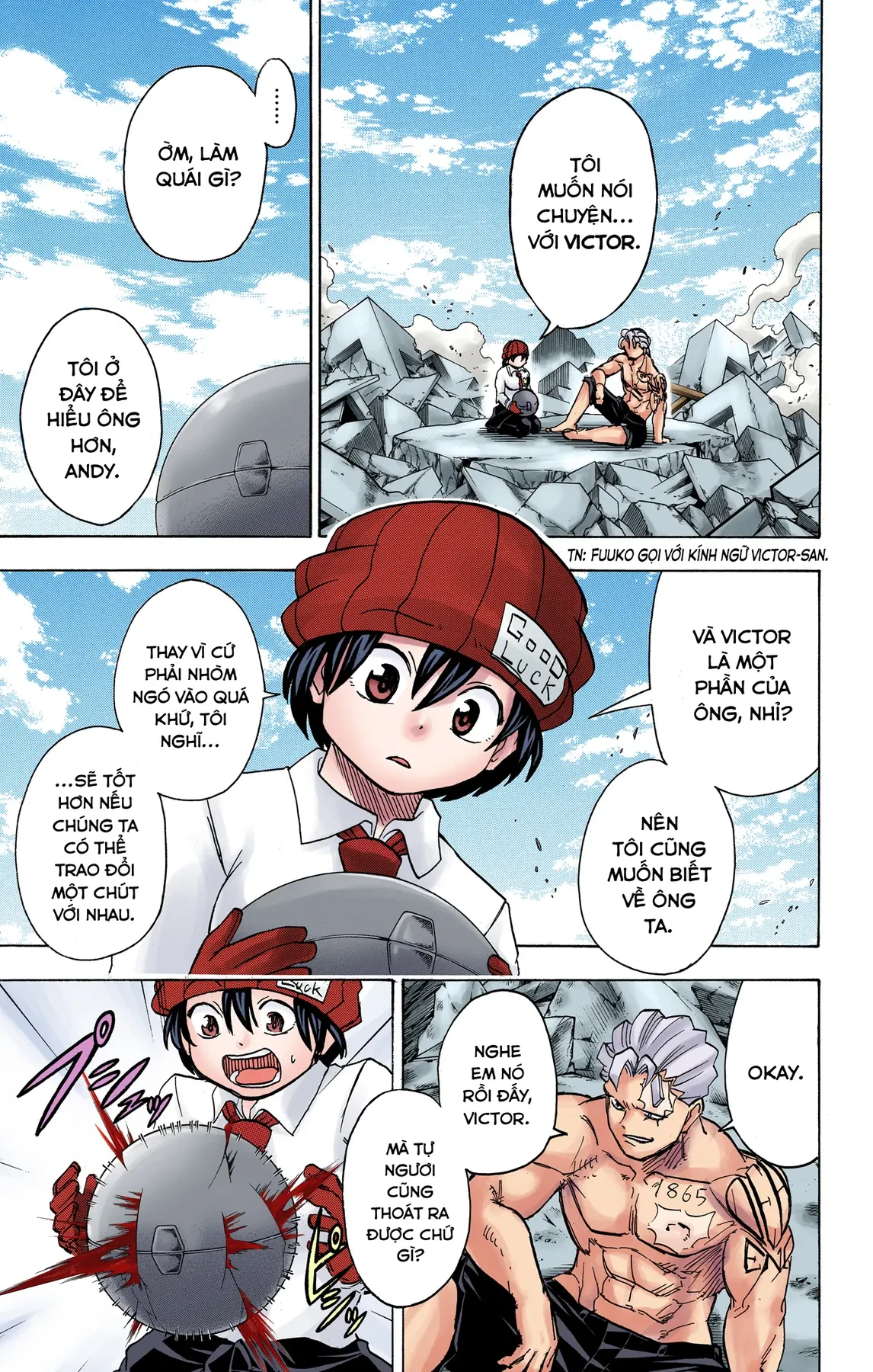 Undead Unluck Có Màu Chapter  46 - 4
