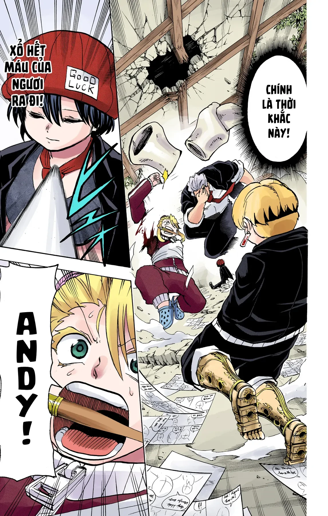 Undead Unluck Có Màu Chapter  48 - 16