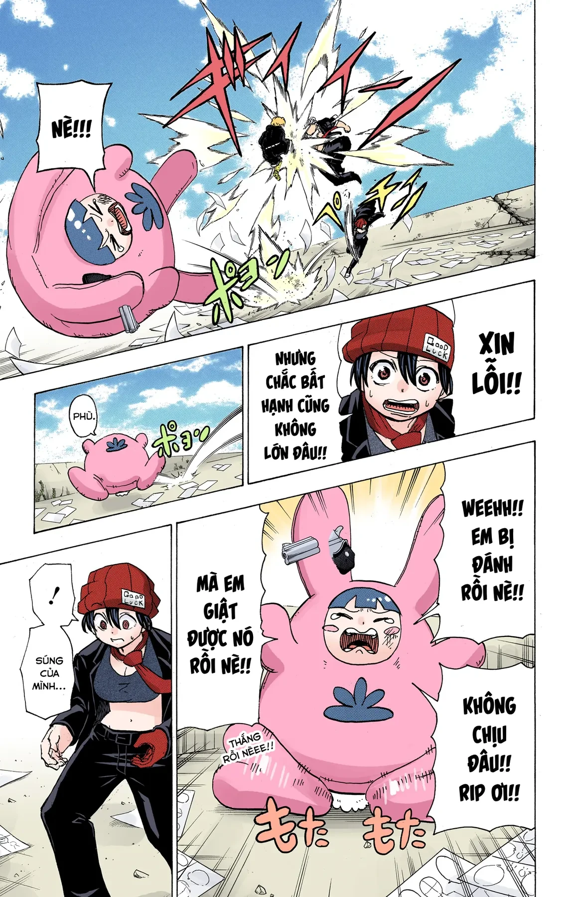 Undead Unluck Có Màu Chapter  49 - 8