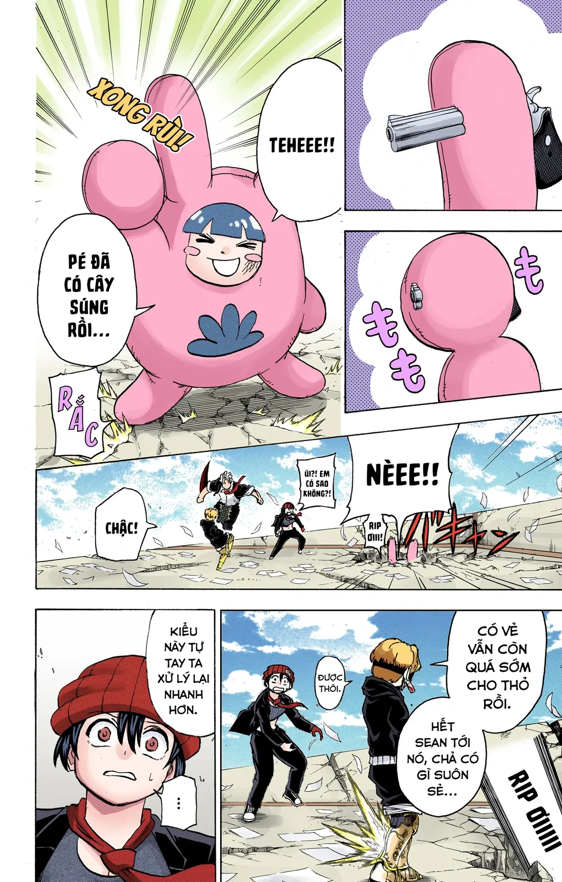 Undead Unluck Có Màu Chapter  49 - 9