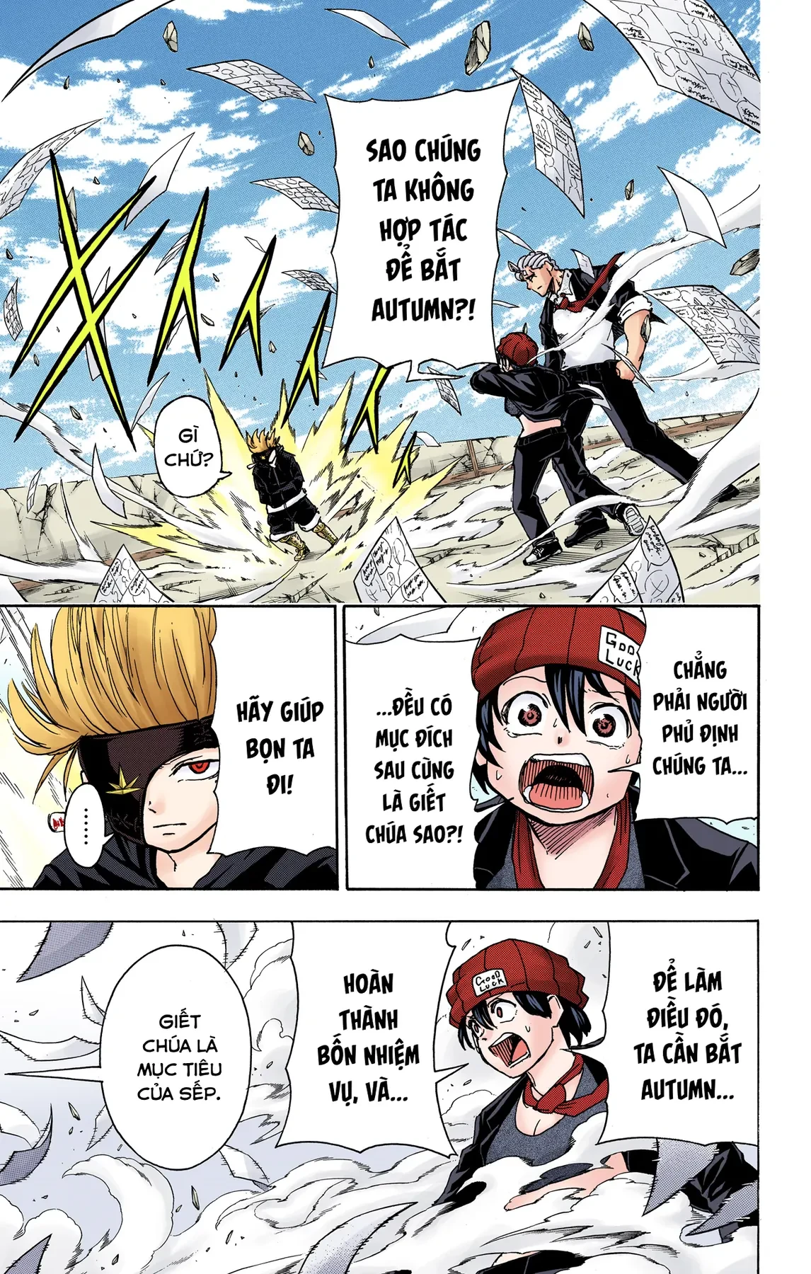 Undead Unluck Có Màu Chapter  49 - 10