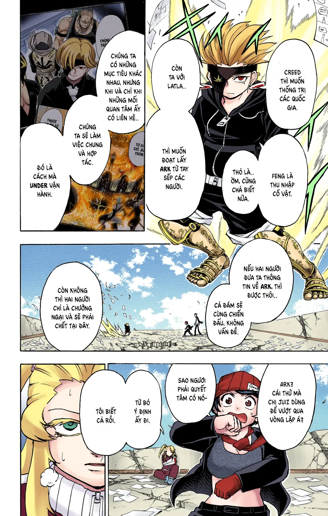 Undead Unluck Có Màu Chapter  49 - 11