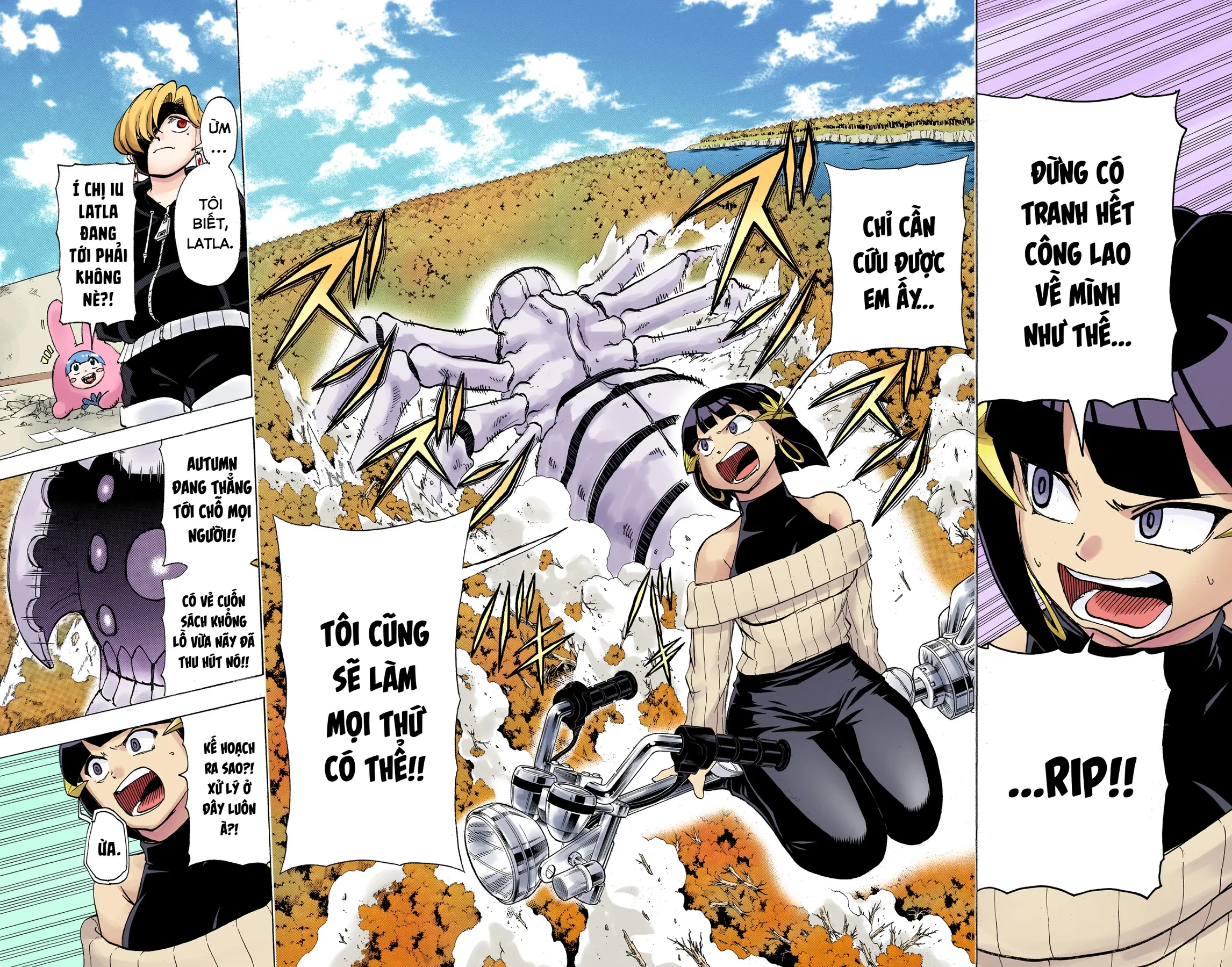 Undead Unluck Có Màu Chapter  49 - 16