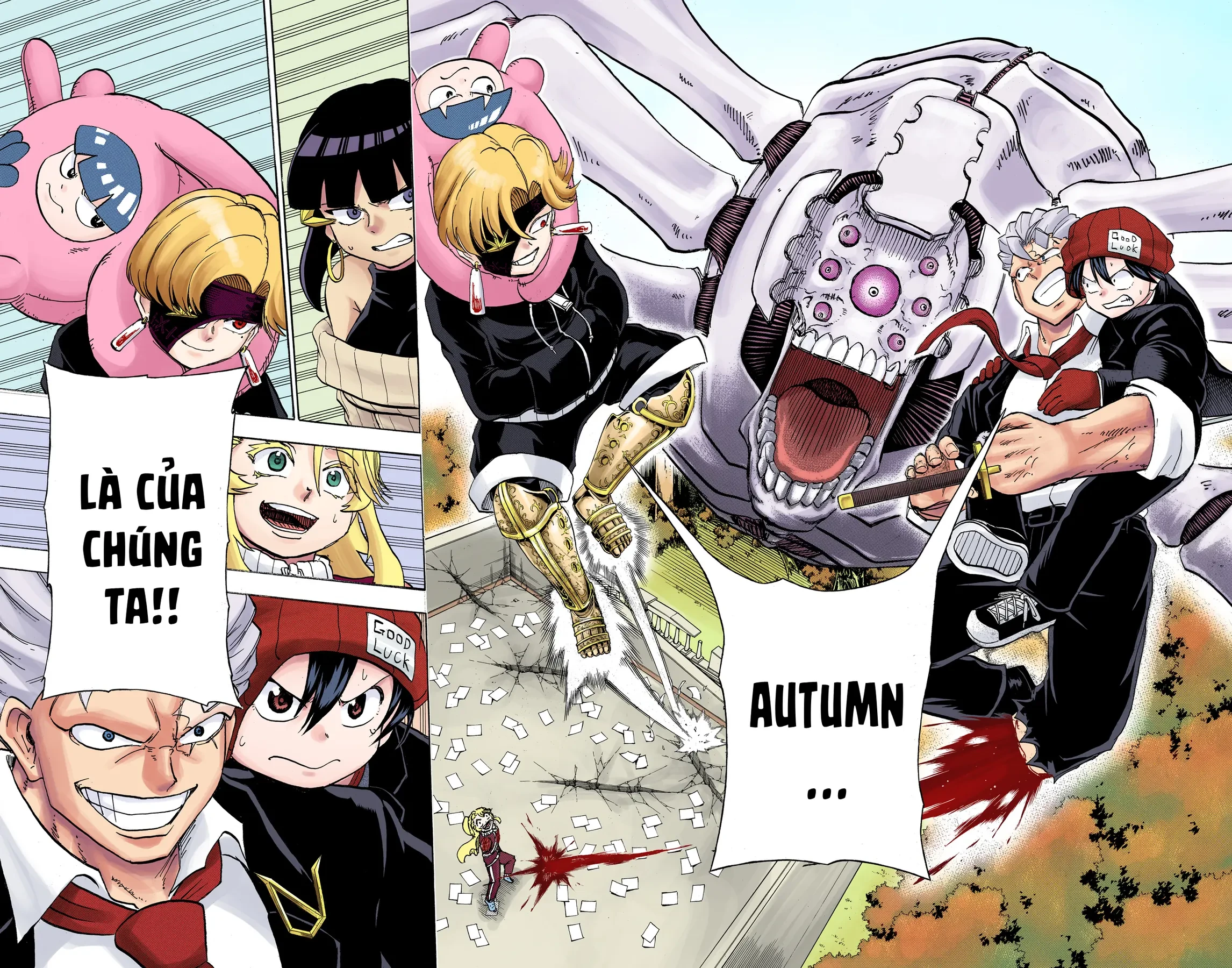 Undead Unluck Có Màu Chapter  49 - 17