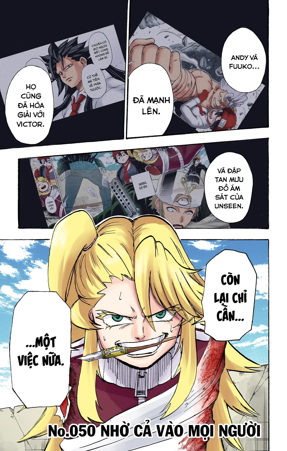 Undead Unluck Có Màu Chapter  50 - 2