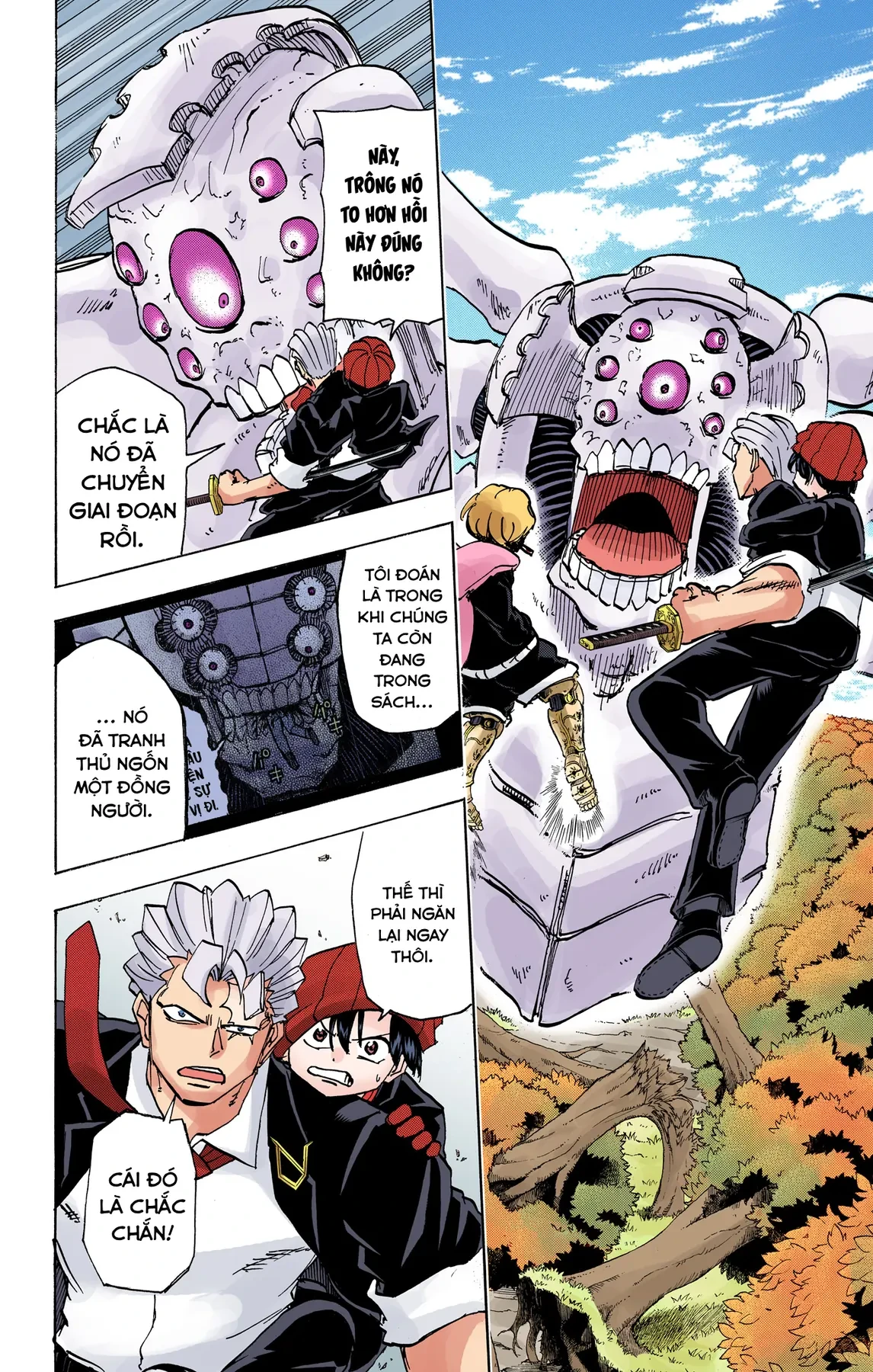 Undead Unluck Có Màu Chapter  50 - 3