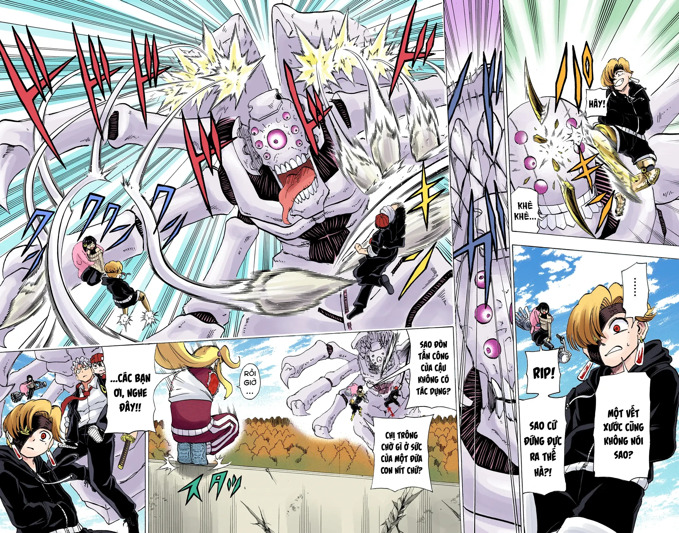 Undead Unluck Có Màu Chapter  50 - 6