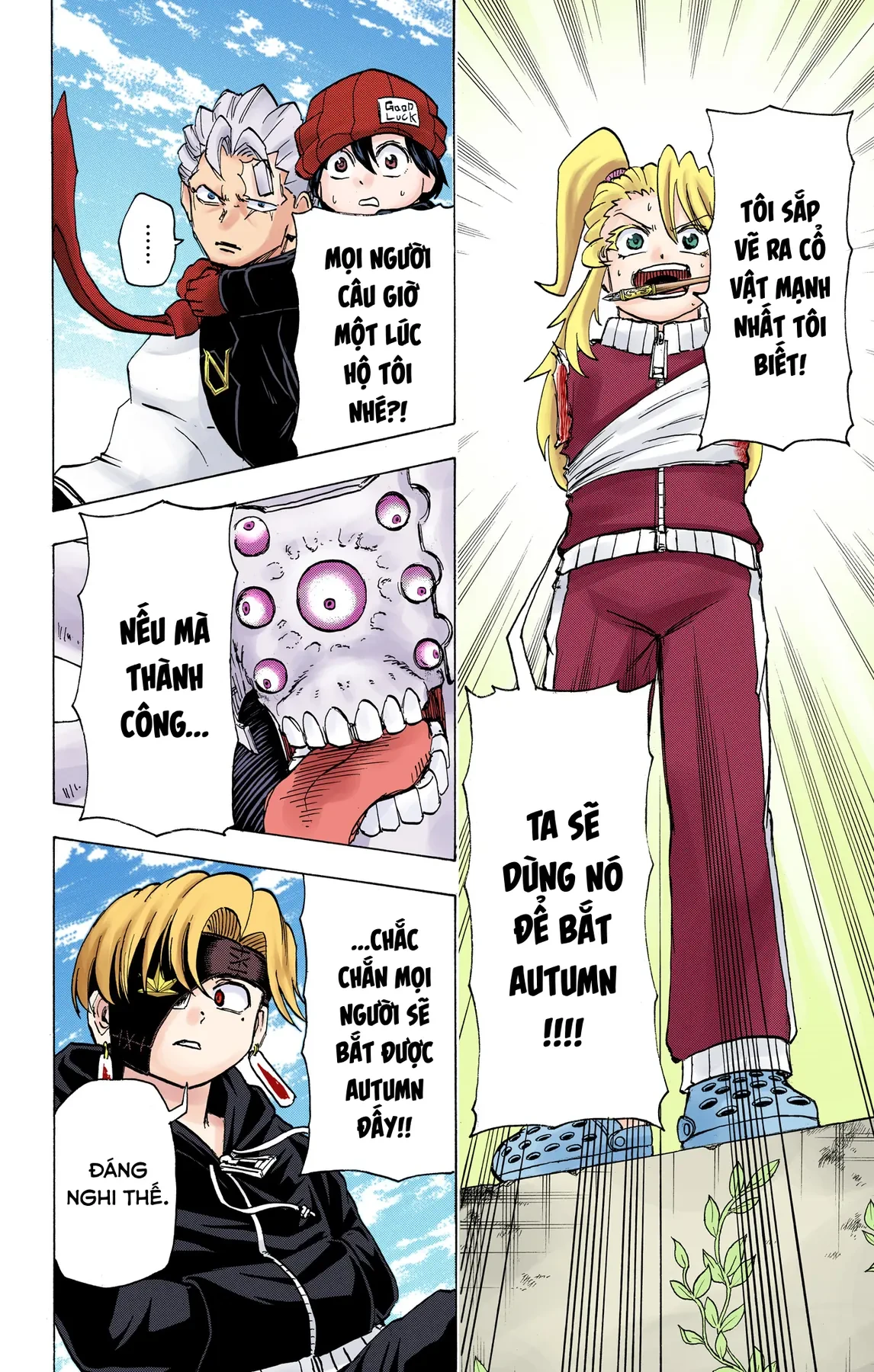 Undead Unluck Có Màu Chapter  50 - 7