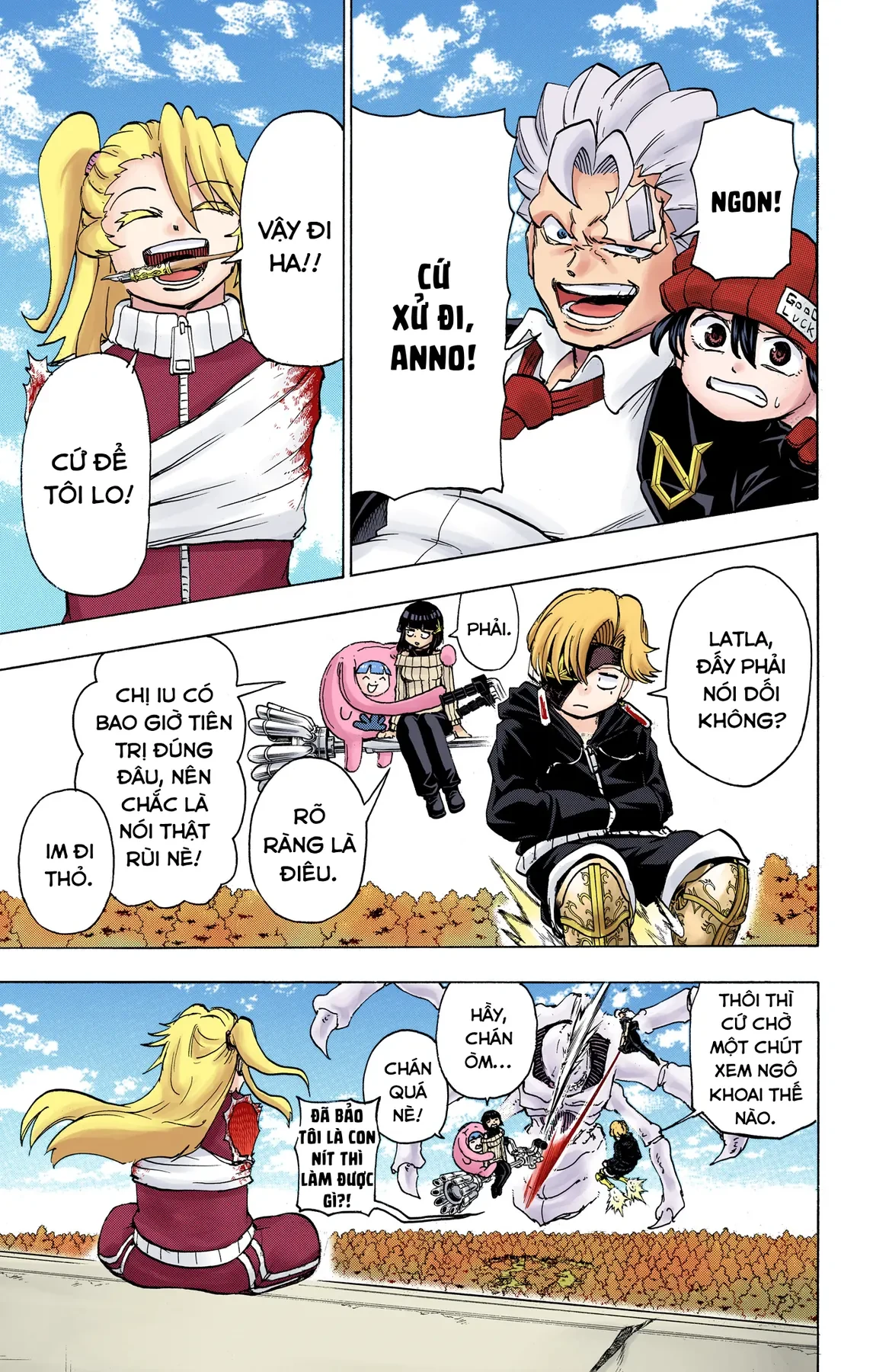 Undead Unluck Có Màu Chapter  50 - 8