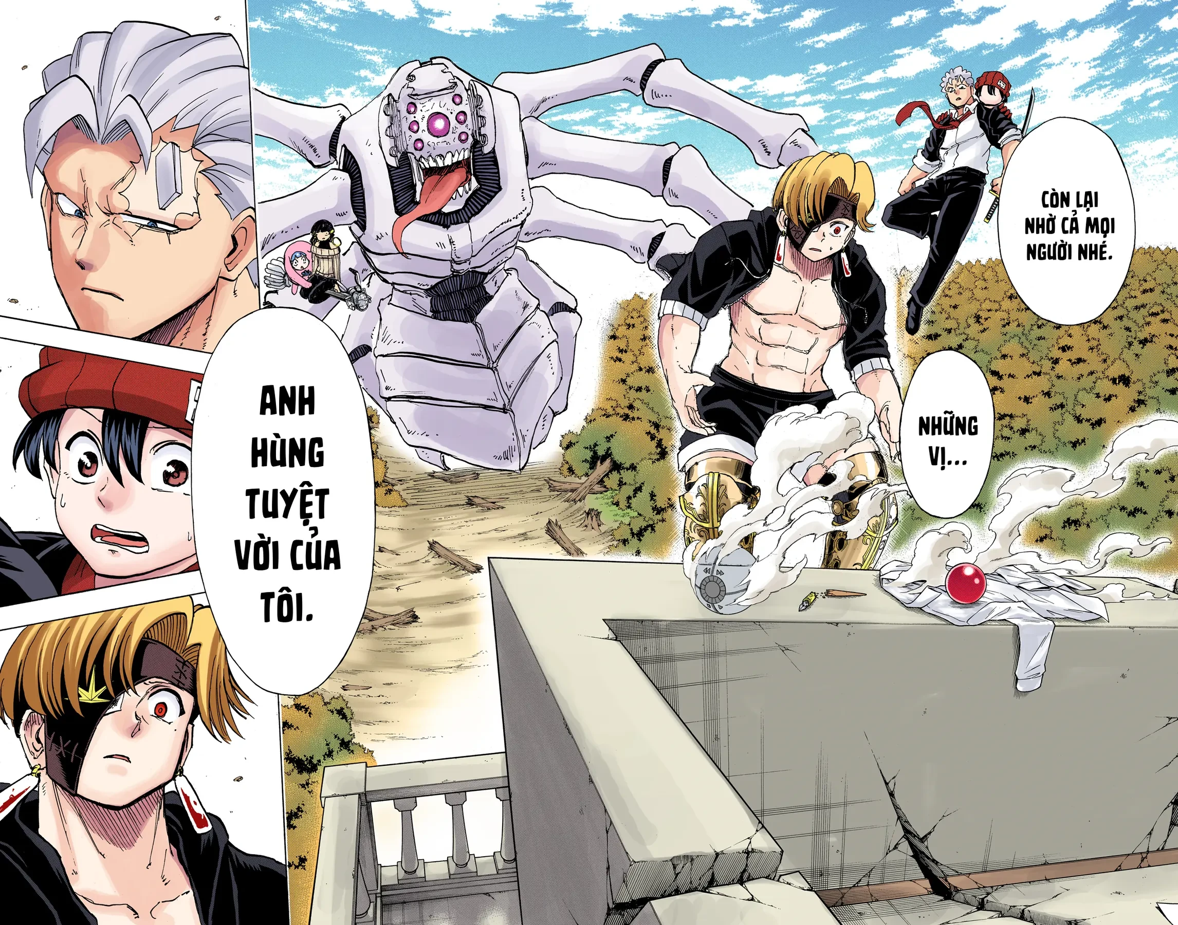 Undead Unluck Có Màu Chapter  50 - 16