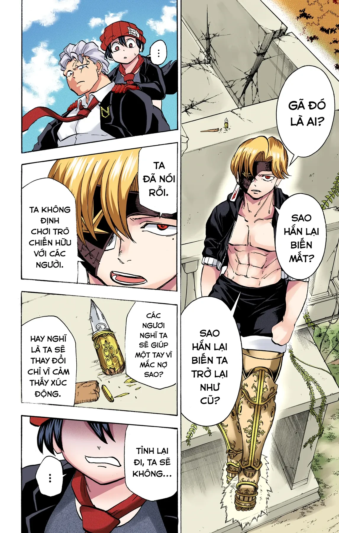 Undead Unluck Có Màu Chapter  51 - 7