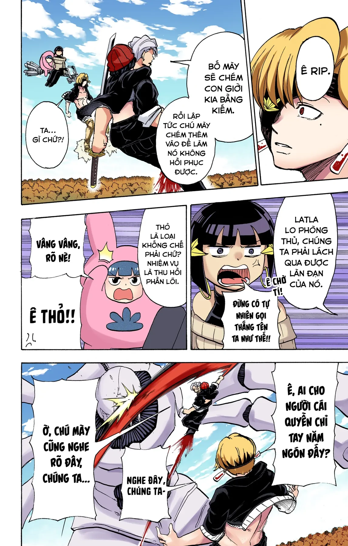 Undead Unluck Có Màu Chapter  51 - 11