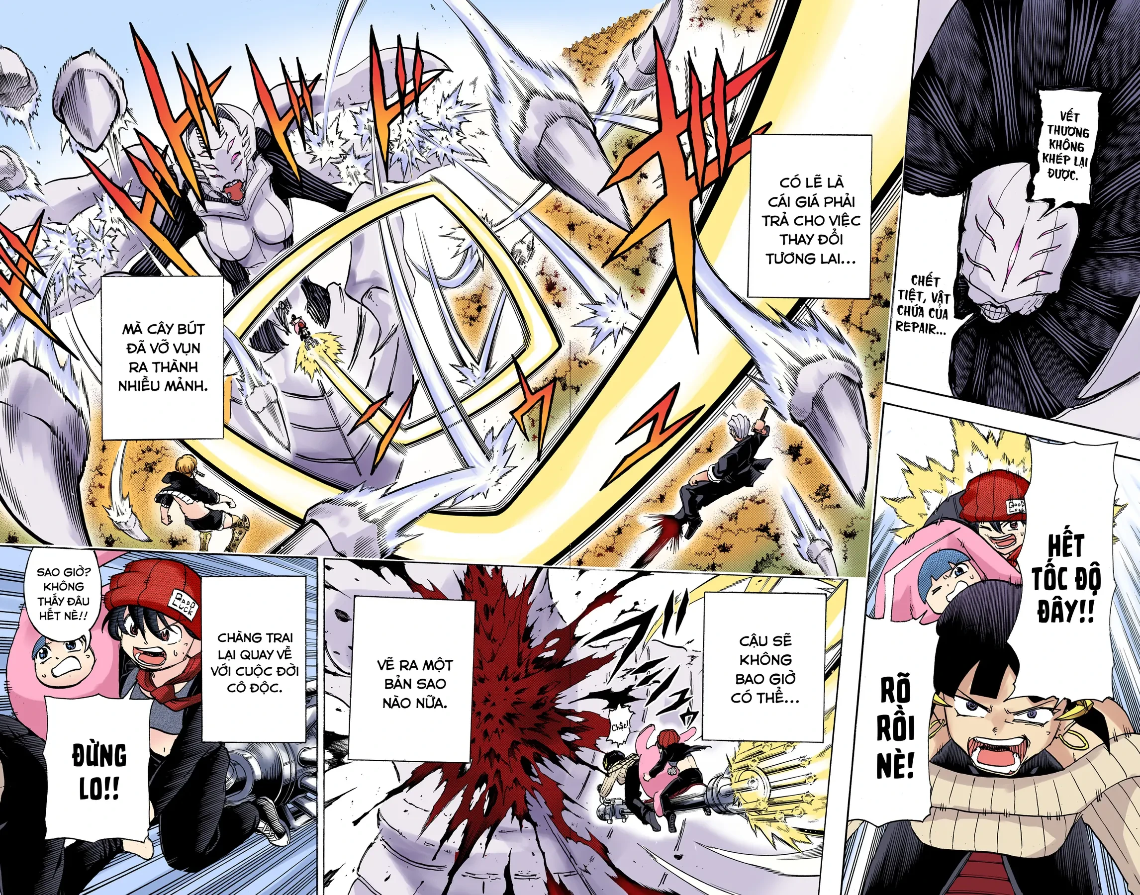 Undead Unluck Có Màu Chapter  52 - 10