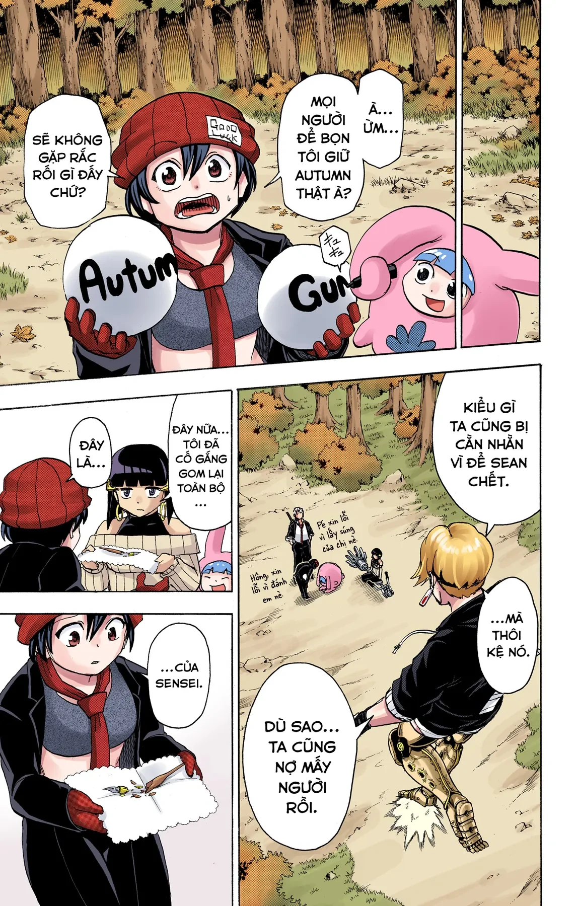 Undead Unluck Có Màu Chapter  53 - 8