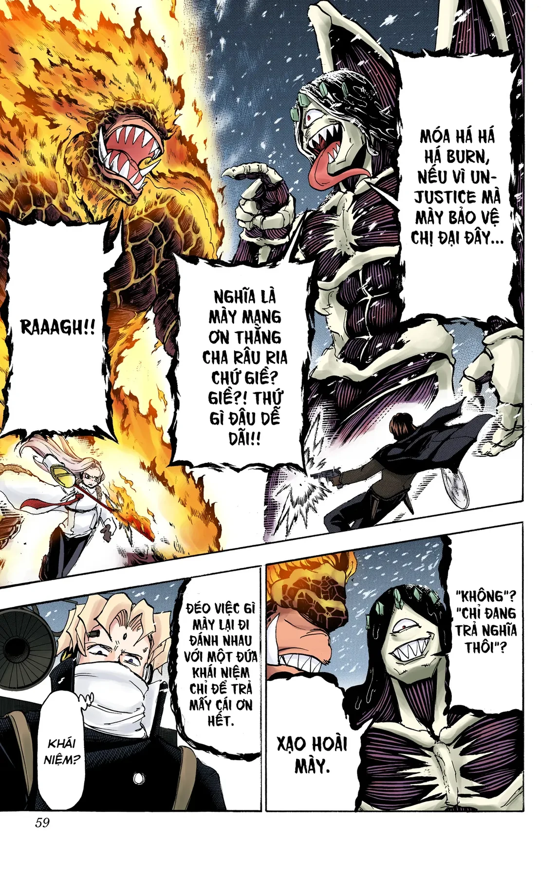 Undead Unluck Có Màu Chapter  55 - 9