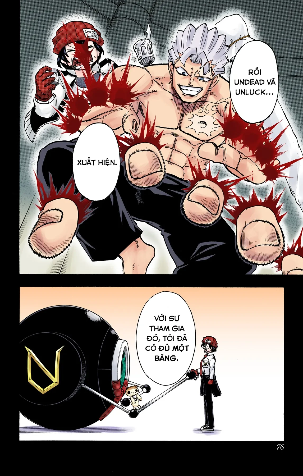 Undead Unluck Có Màu Chapter  56 - 7