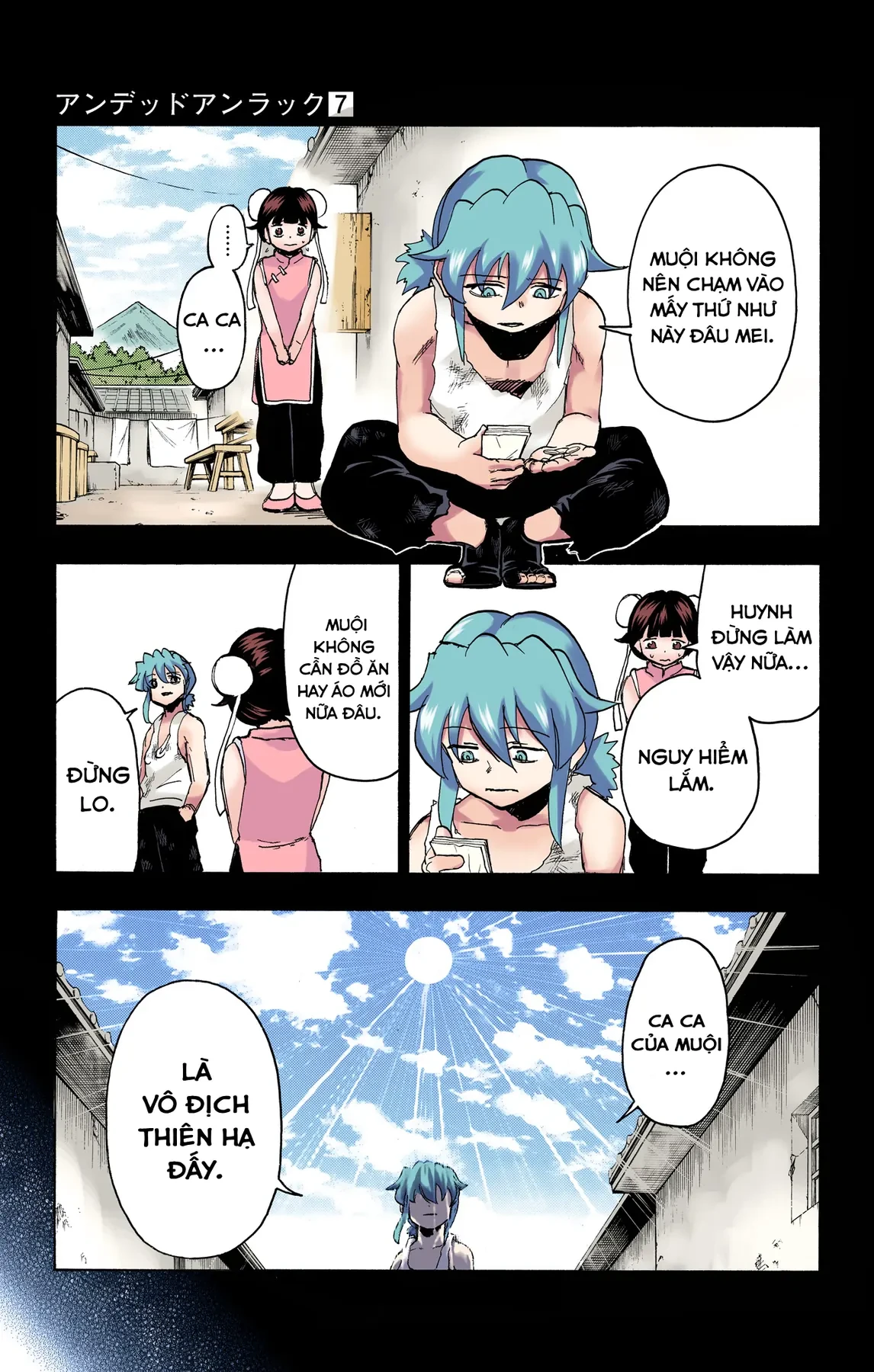 Undead Unluck Có Màu Chapter  57 - 4